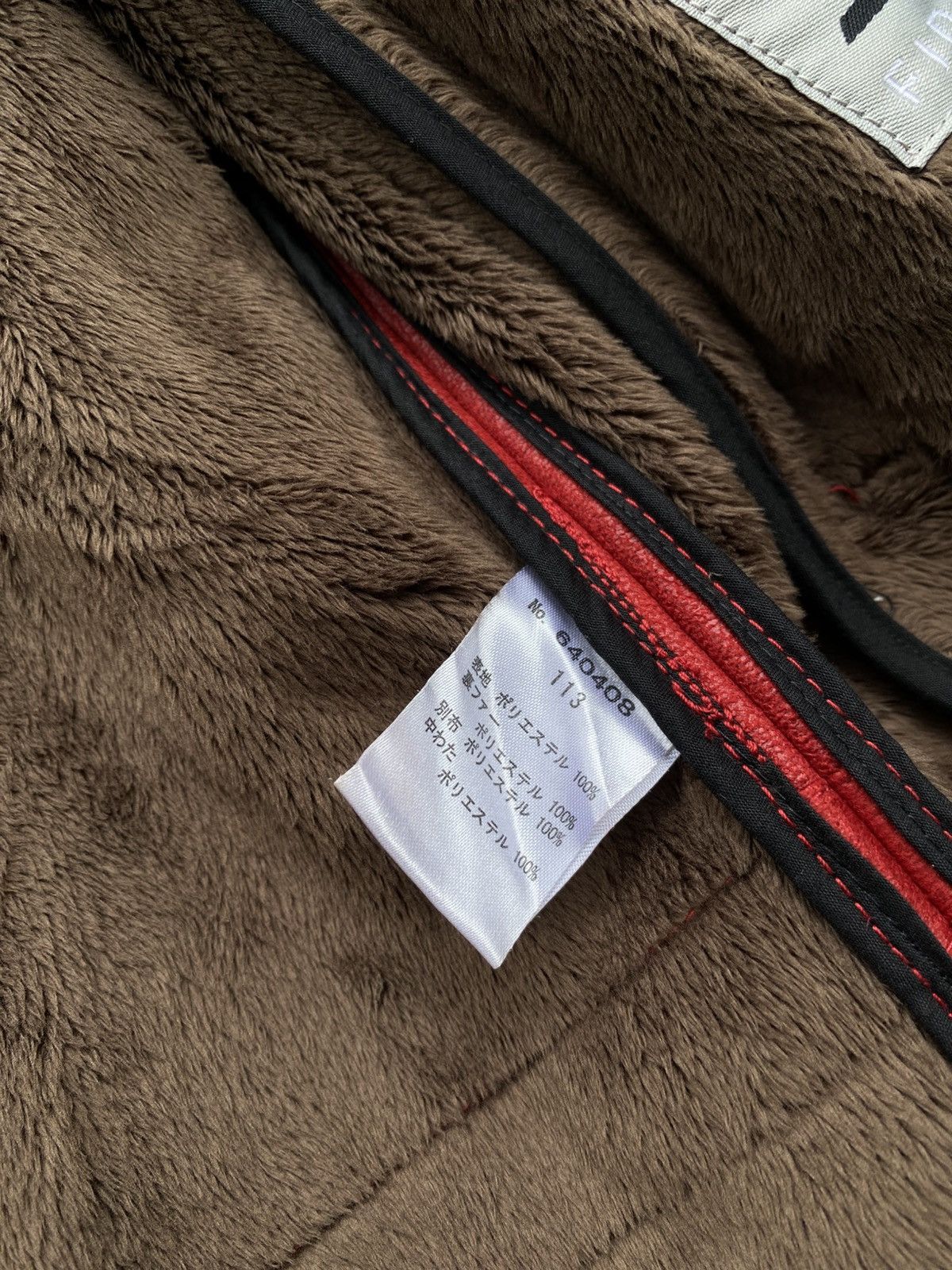 Le Grande Bleu (L.G.B.) JAPANESE BRAND FIDATO SUEDE FUR JACKET PUNK GOTHIC Size US M / EU 48-50 / 2 - 6 Thumbnail