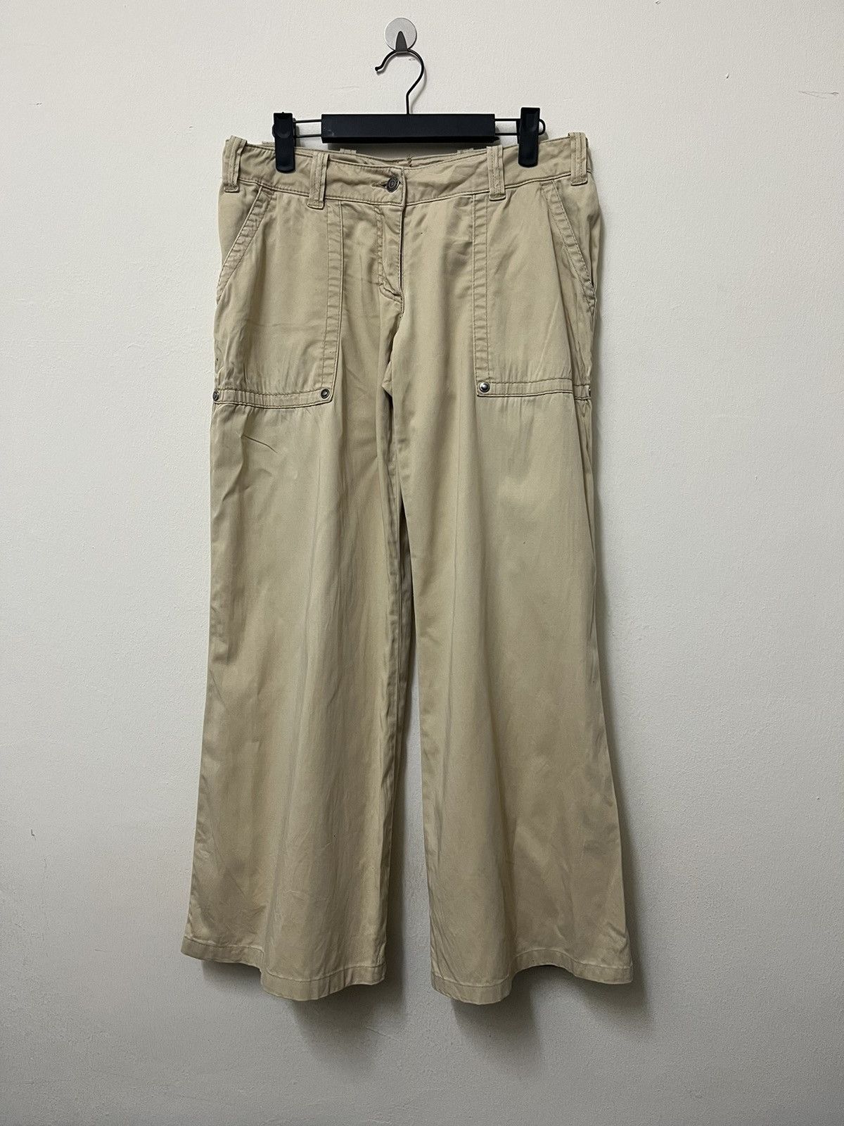 Calvin Klein × Calvin Klein 205W39NYC 31" Calvin Klein Rare Pocket Army Pants Baggy Size 31" - 3 Thumbnail