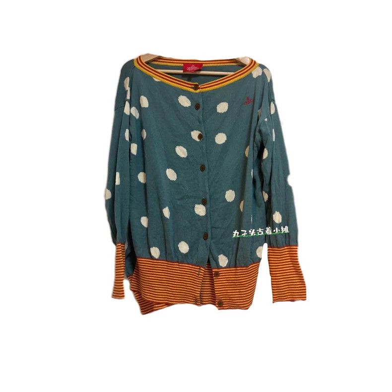 Vivienne Westwood Vivienne Westwood A brown top with a big collar and a ches Size S / US 4 / IT 40 - 2 Thumbnail