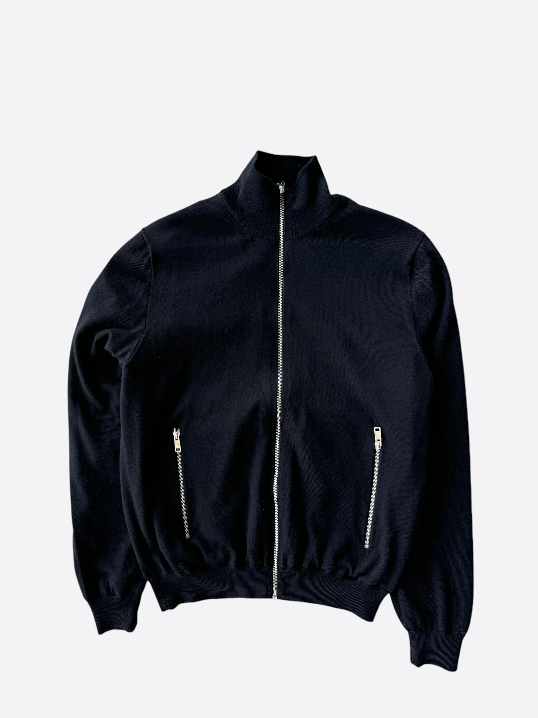 Prada Prada Black Nylon Reversible Bomber Jacket Size US M / EU 48-50 / 2 - 2 Thumbnail
