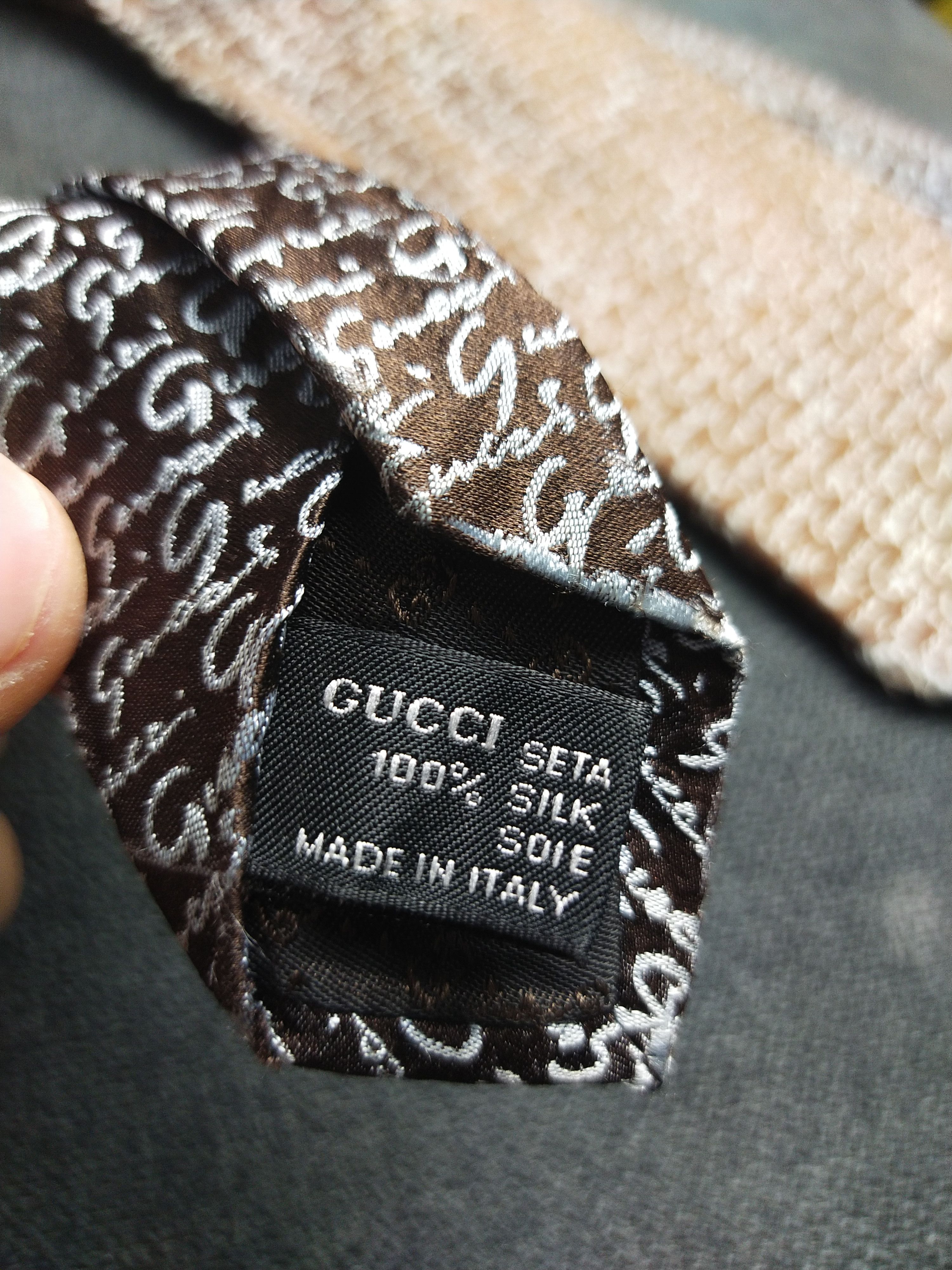Gucci GUCCI Tie Monogram 'G' Size ONE SIZE - 9 Thumbnail