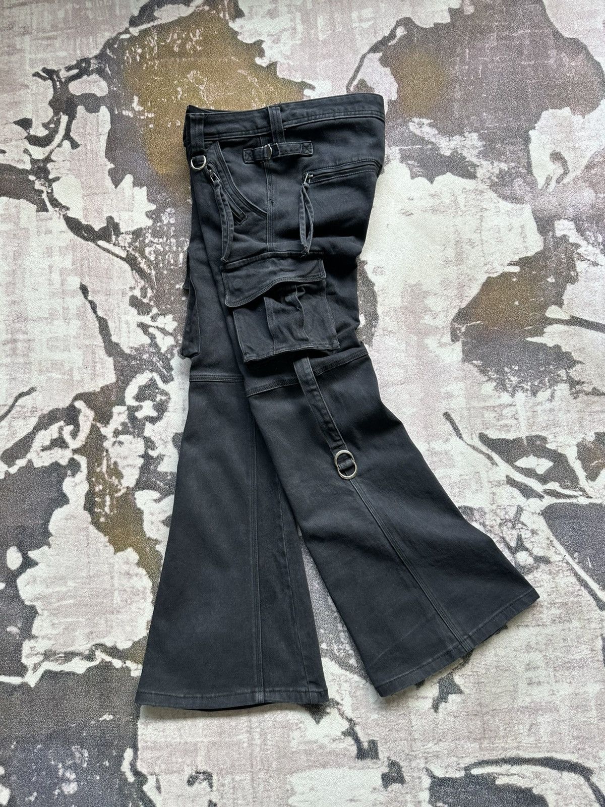 Cook Jeans 00's Cook Jeans V-kei cargo flared pants Size US 30 / EU 46 - 2 Thumbnail