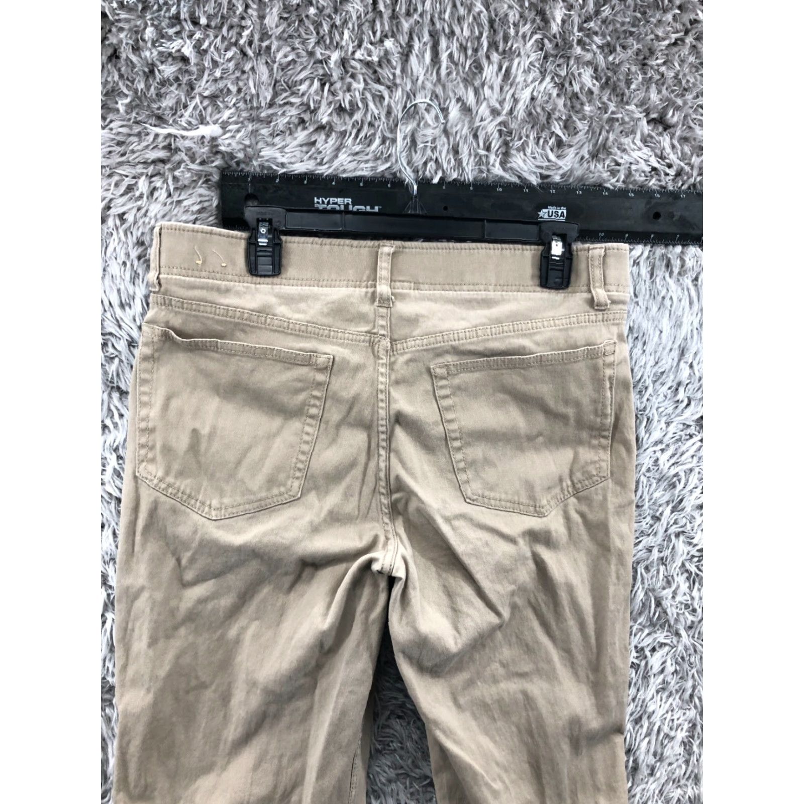 Vintage Urban Pipeline Relaxed Straight Chino Pants 33x32 Mens Beige Medium Wash Size US 33 - 7 Thumbnail