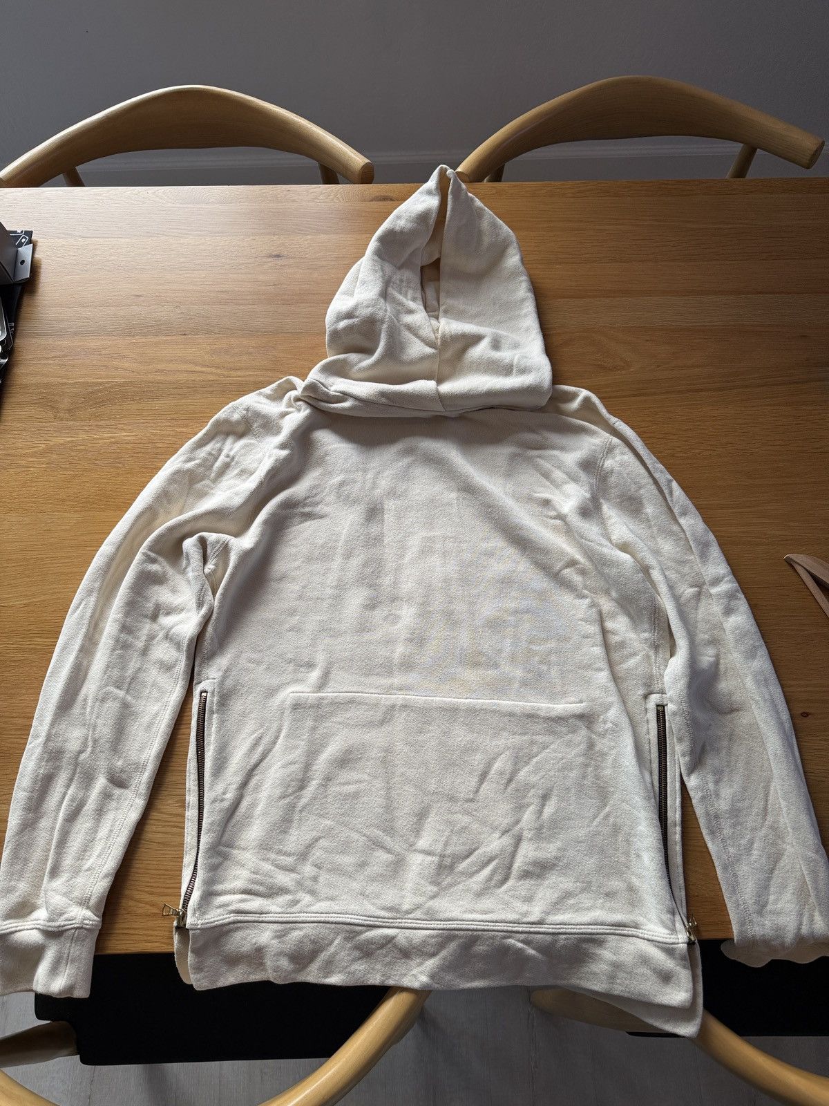 John Elliott John Elliott Villain Hoodie (Sand) Size US L / EU 52-54 / 3 - 2 Thumbnail