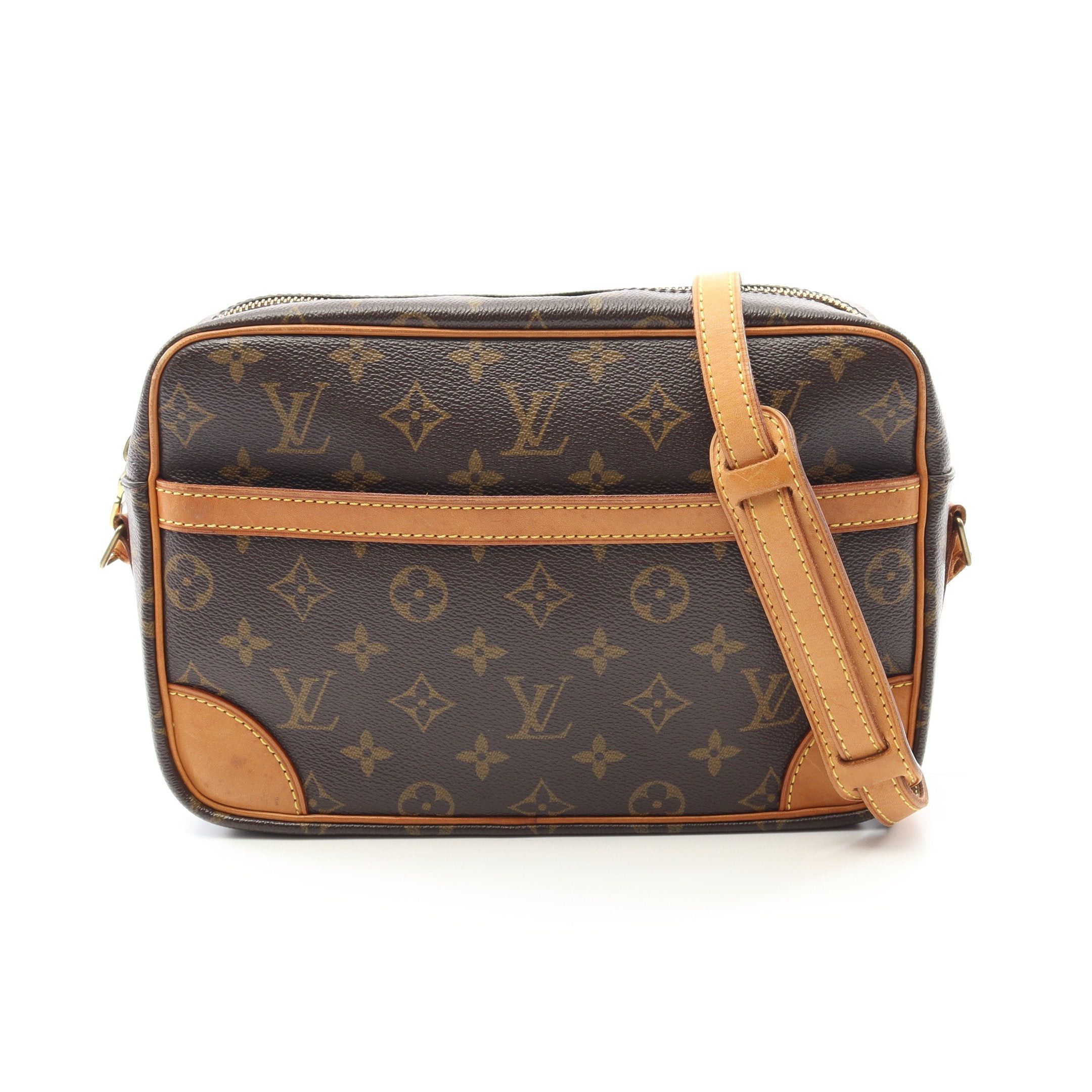 Louis Vuitton Louis Vuitton Trocadero 27 Monogram Shoulder Bag Leather Brown Size ONE SIZE - 1 Thumbnail