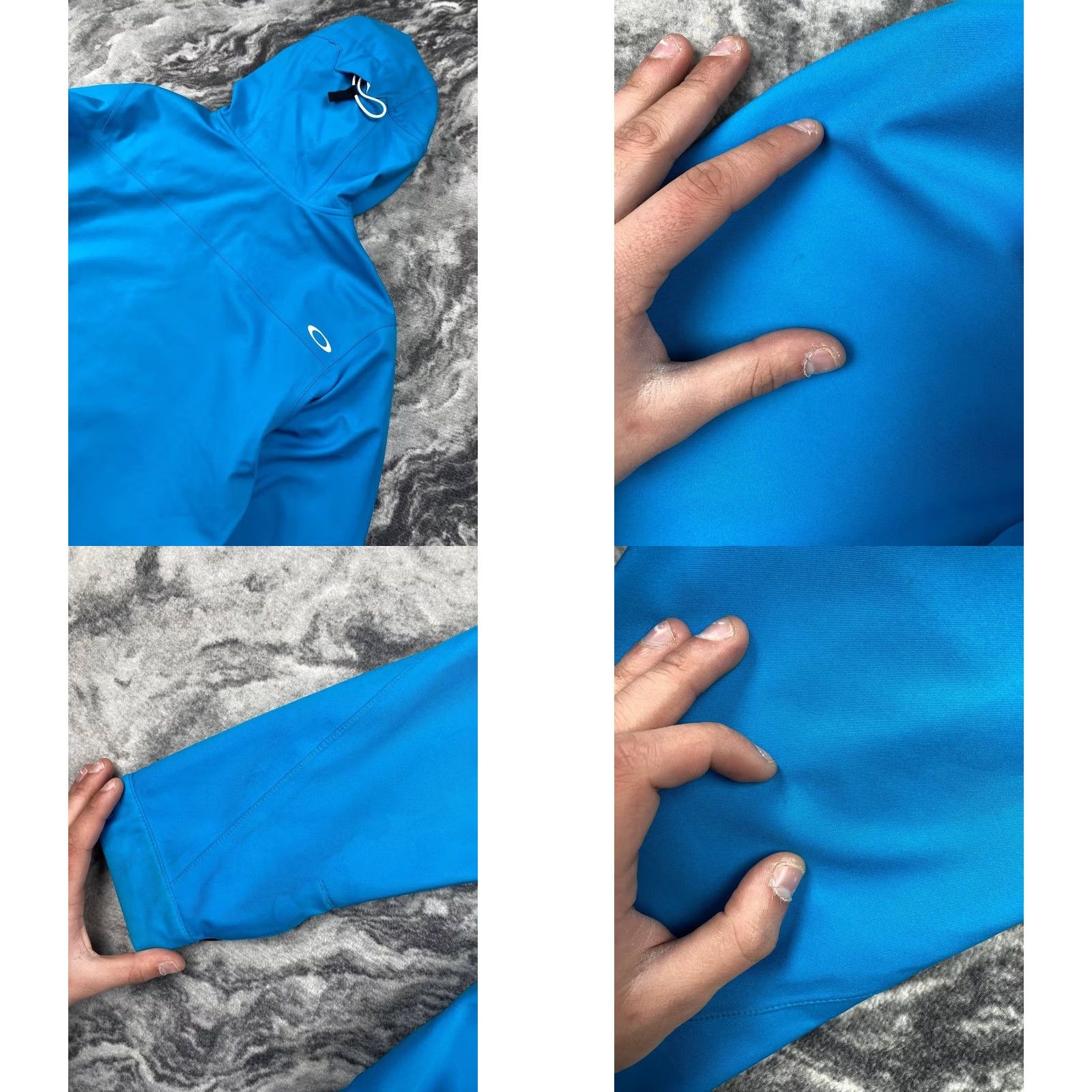 Oakley VINTAGE Oakley Jacket Mens Size M Blue SoftShell Size US M / EU 48-50 / 2 - 11 Thumbnail