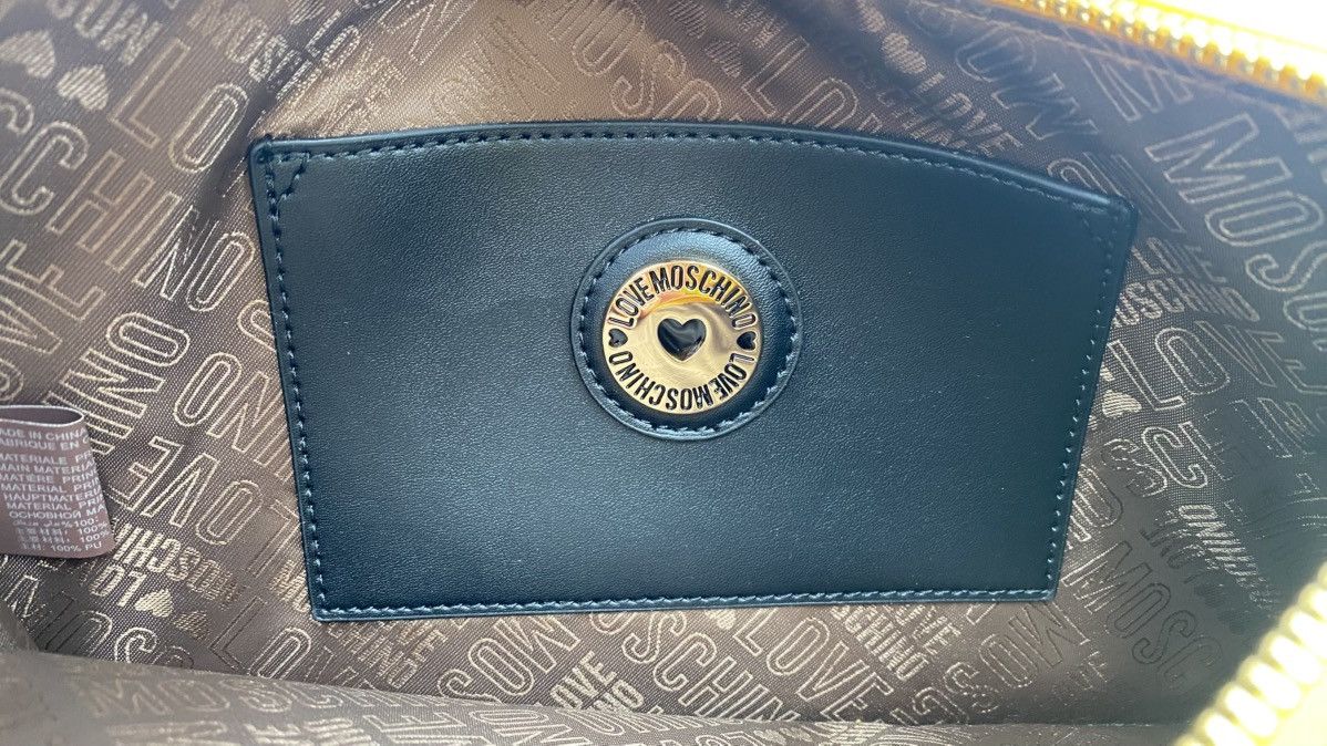 Love Moschino Love Moschino Clutch Yellow Size ONE SIZE - 8 Thumbnail