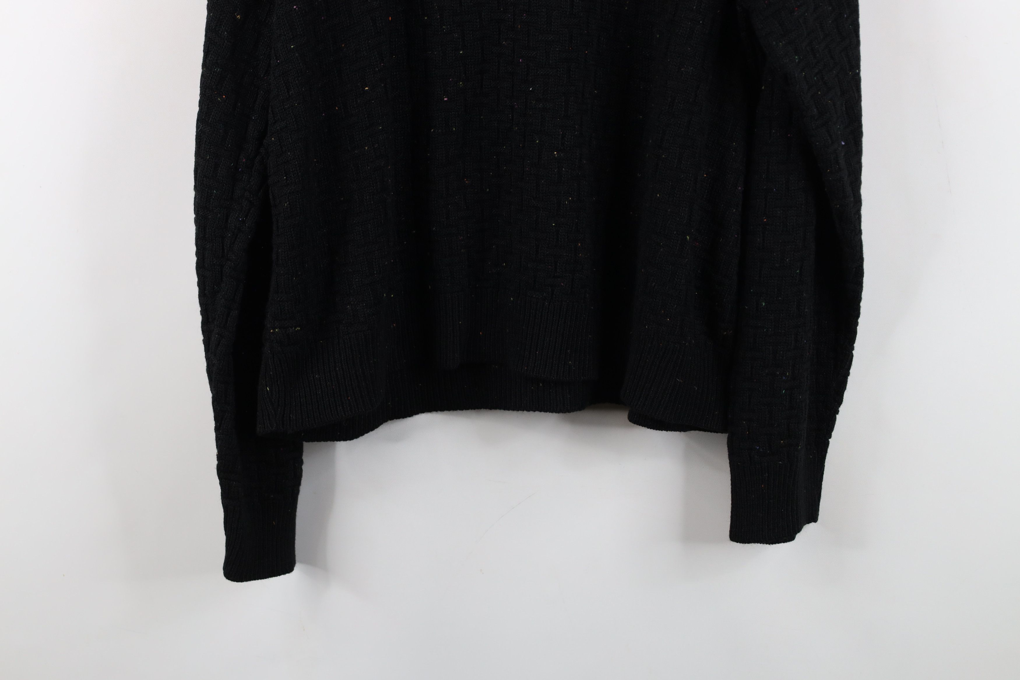 Vintage Vintage 90s Streetwear Fleck Knit Turtleneck Sweater USA Size US L / EU 52-54 / 3 - 15 Thumbnail