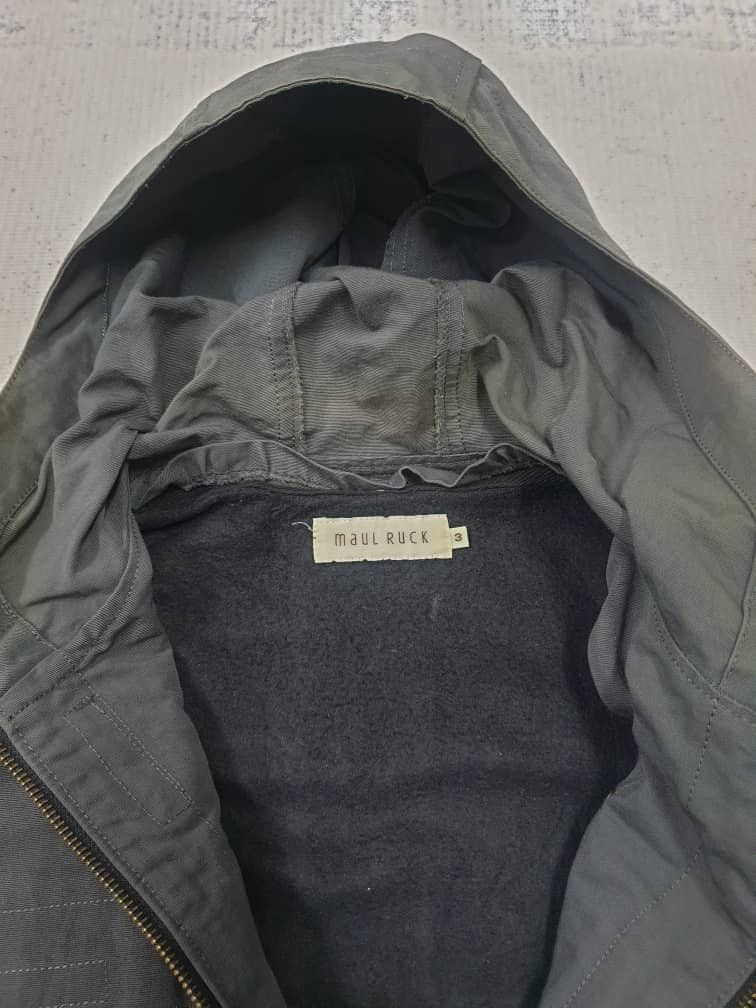Japanese Brand Maul Ruck faded black harajuku Hoodie Jacket Size US L / EU 52-54 / 3 - 2 Thumbnail