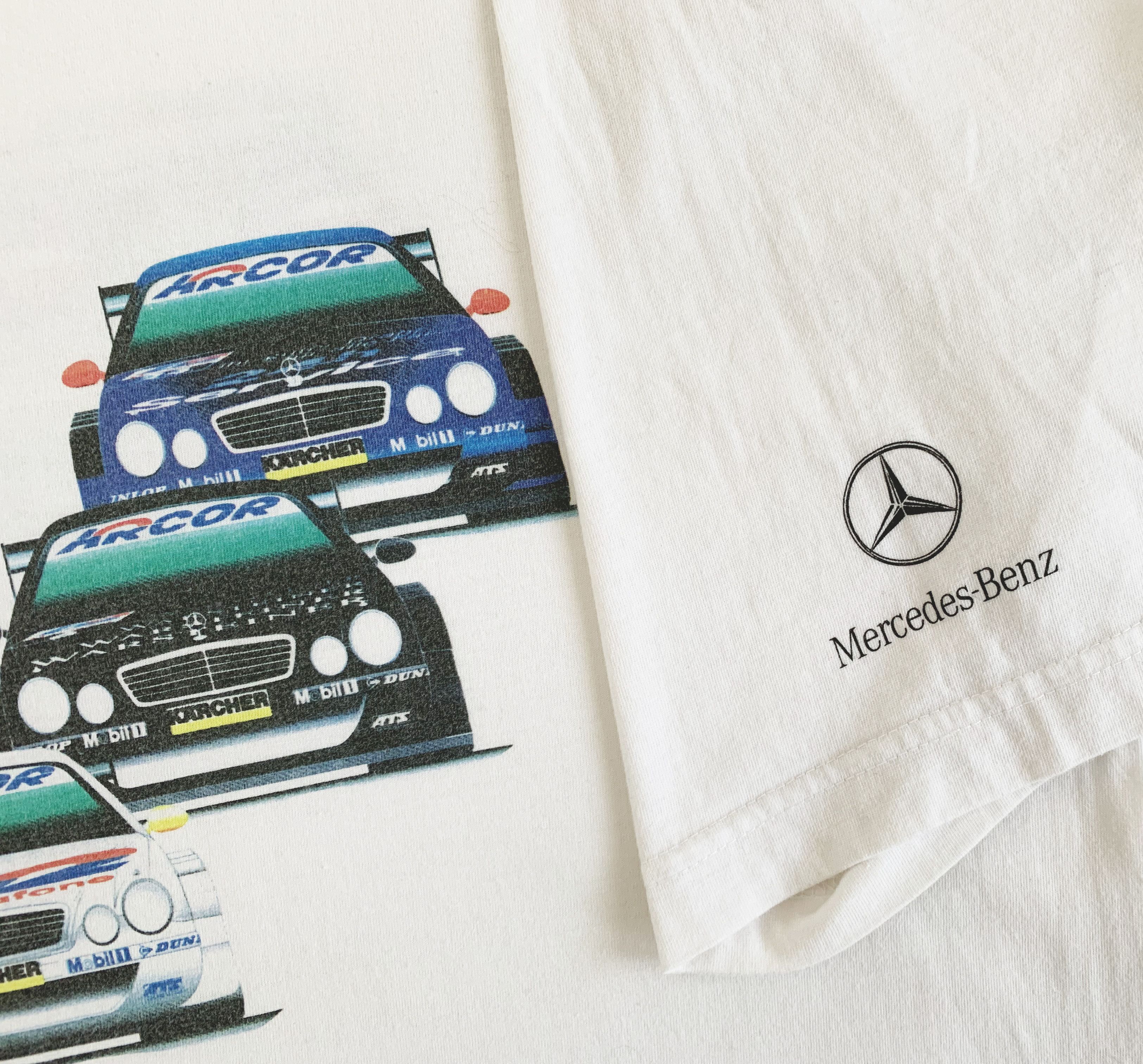 Mercedes-Benz Vintage 90s MERCEDES BENZ T shirt Edition Motorspot Official Size US XL / EU 56 / 4 - 4 Thumbnail