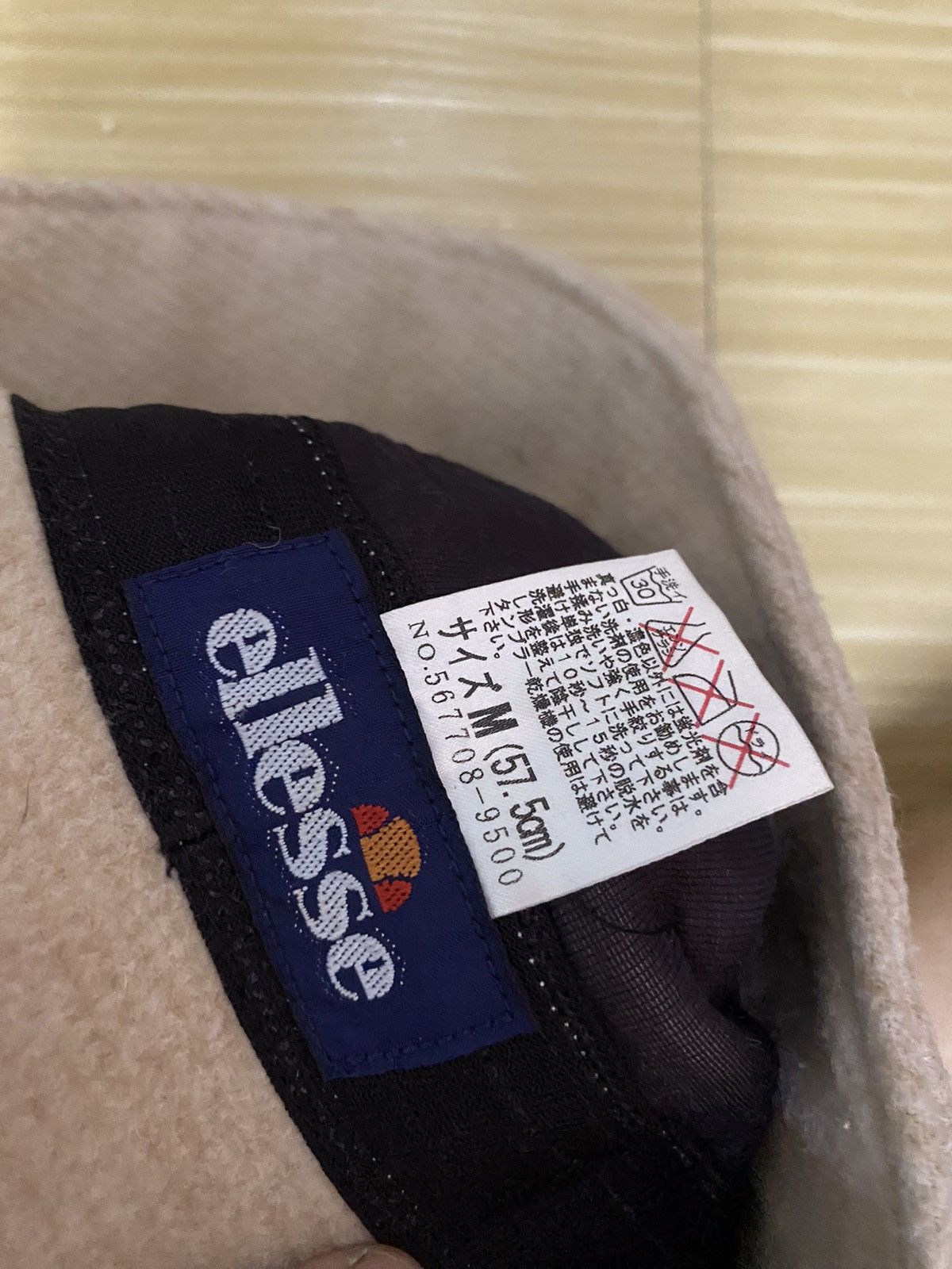 Ellesse × Vintage Vintage Ellesse Plain Bucket Hat Size ONE SIZE - 5 Thumbnail