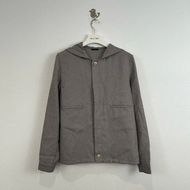 Fendi Fendi Men's Gray Polyester Hooded Jacket 0089 Size US M / EU 48-50 / 2 - 1 Thumbnail