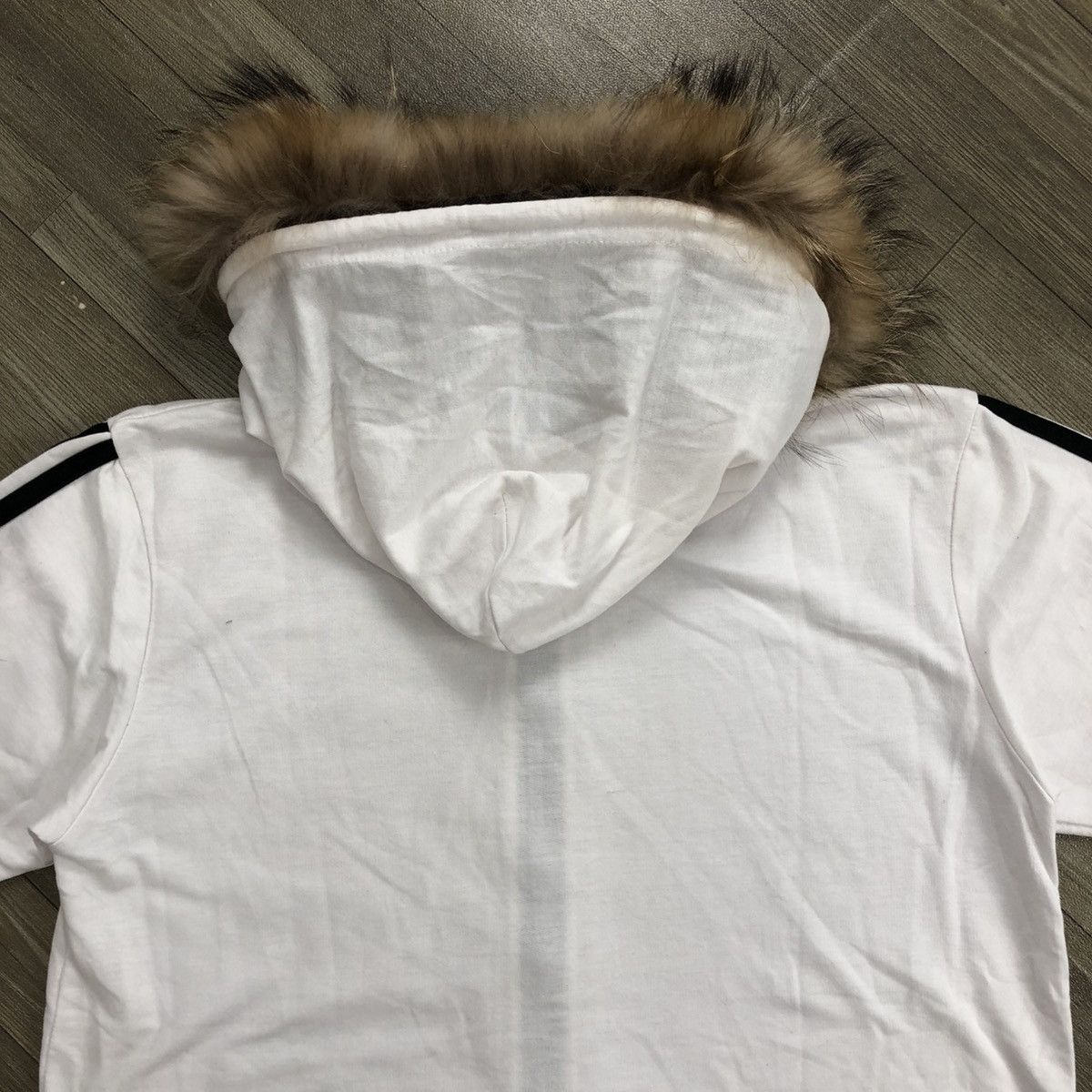If Six Was Nine × Japanese Brand × Le Grande Bleu (L.G.B.) 2000s Under Level Poem Goa Lgb Short Zipper Fur Jacket Size US L / EU 52-54 / 3 - 11 Thumbnail