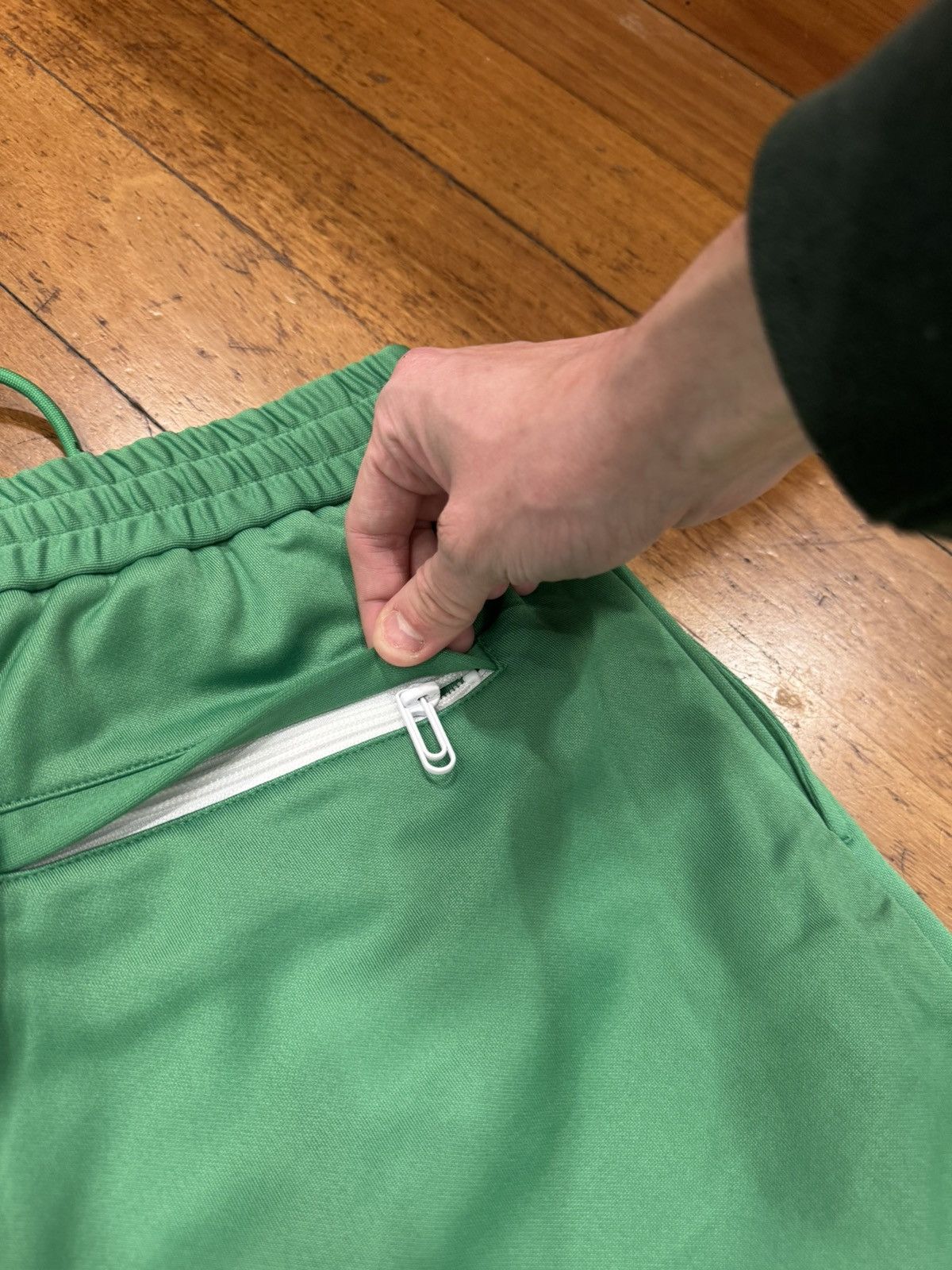 Off-White Off-White Green Eco Track Pants Size US 36 / EU 52 - 5 Thumbnail