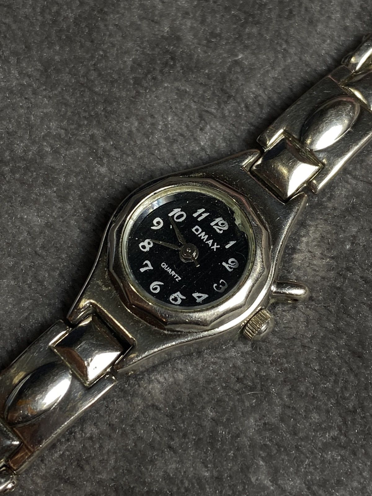Vintage Futuristic Vintage Japan Omax Silver Watch - Work 100% Size ONE SIZE - 4 Thumbnail