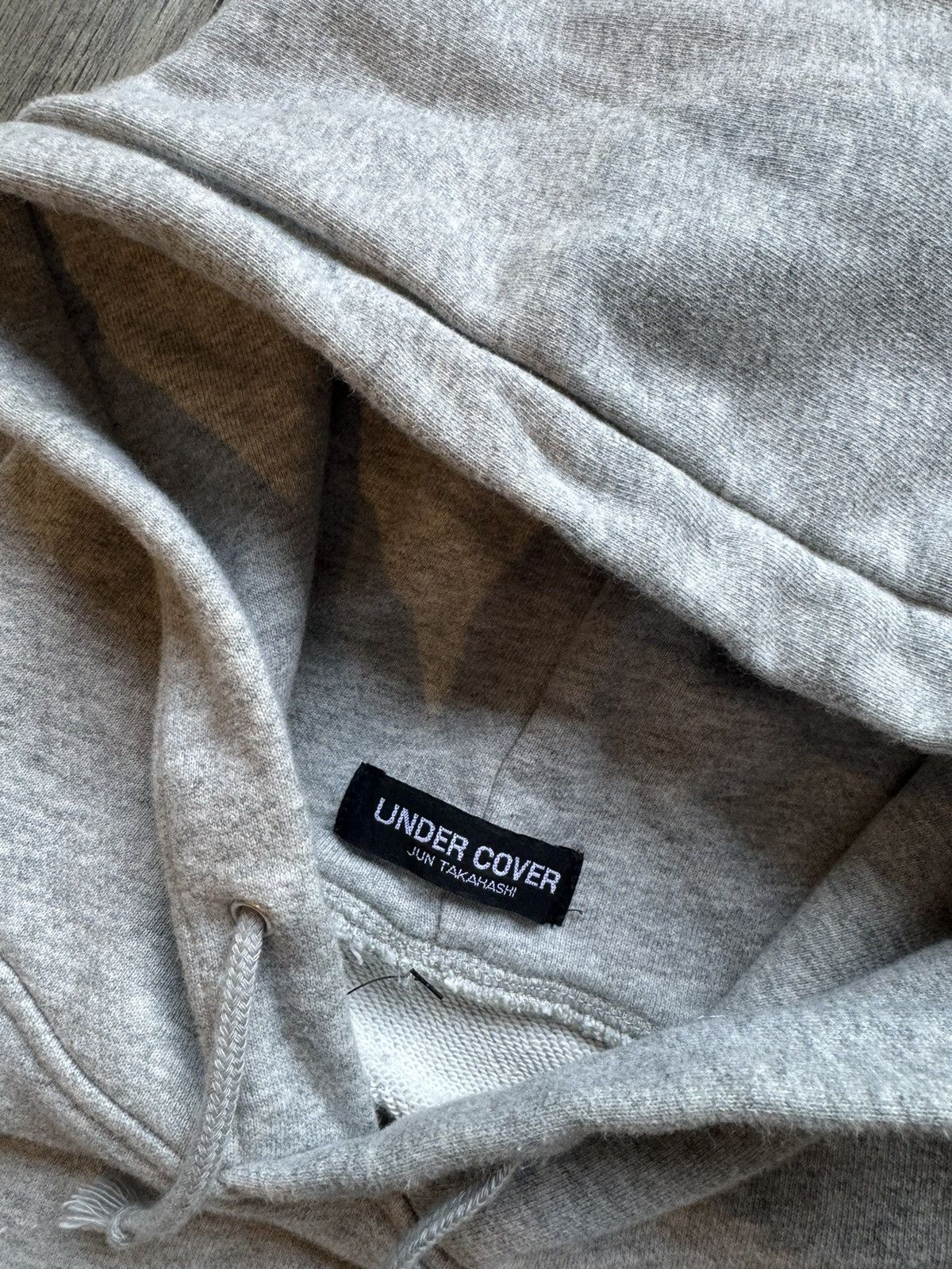 Undercover Undercover SS20 Blindfold Bear Grey Hoodie - 4 Size US L / EU 52-54 / 3 - 3 Thumbnail