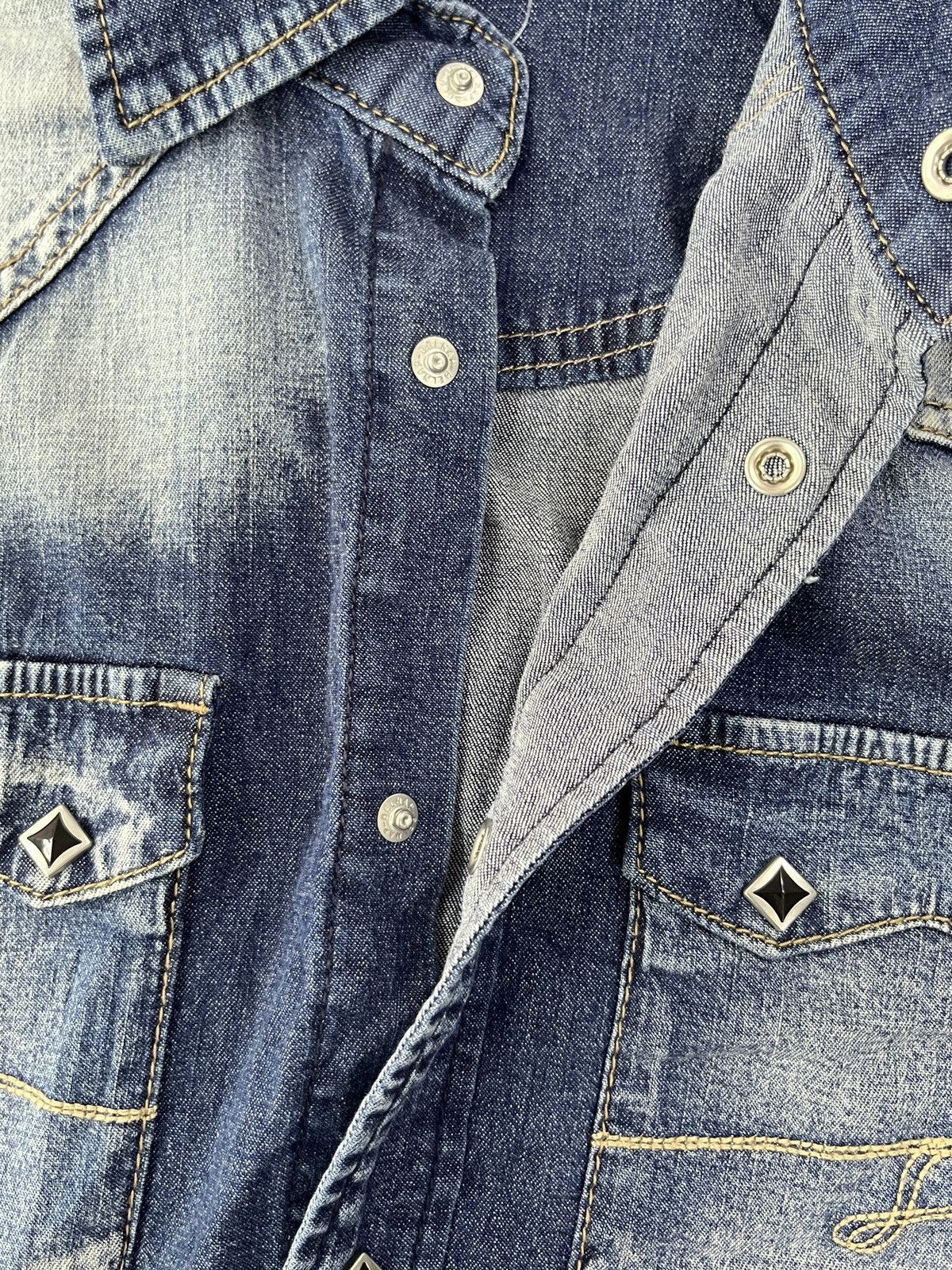 JACKROSE Jackrose Distressed Patchwork Indigo Boro Kapital Style Size US S / EU 44-46 / 1 - 7 Thumbnail