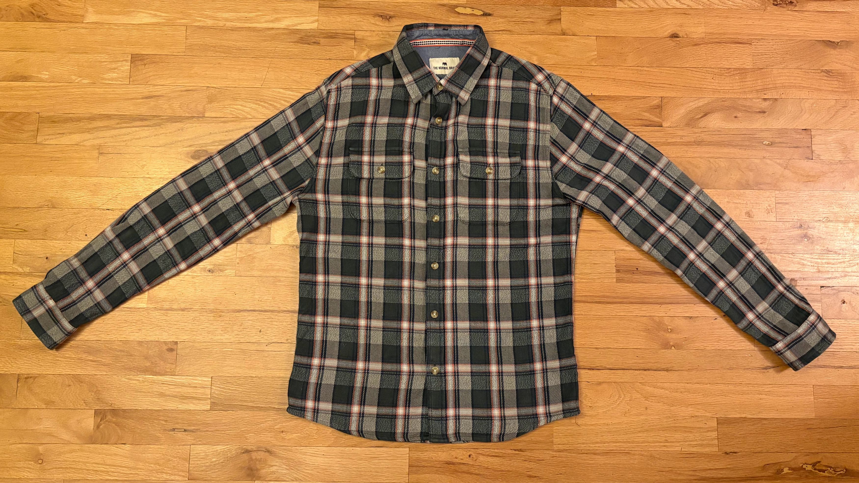 Other The Normal Brand Flannel Green Size US S / EU 44-46 / 1 - 2 Thumbnail