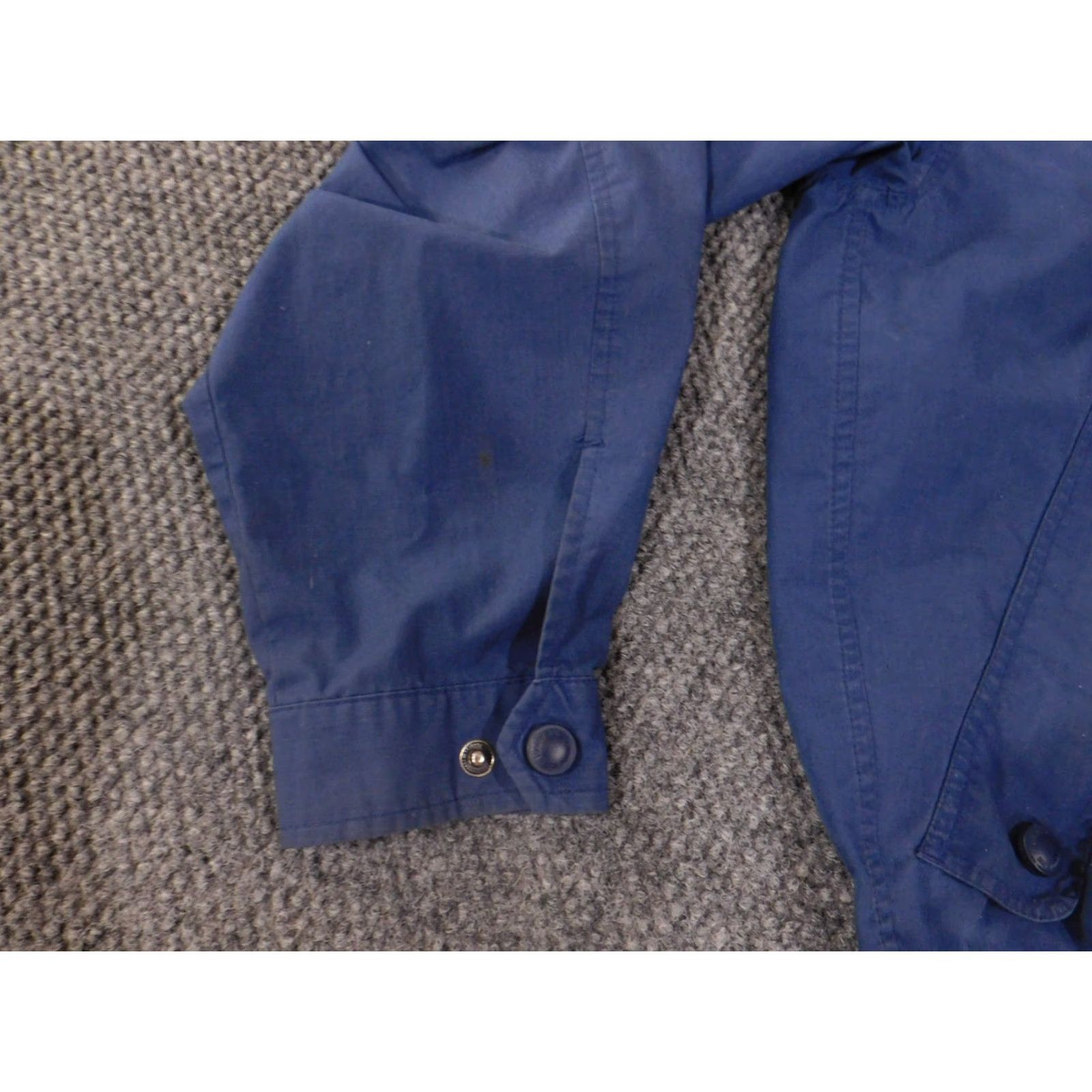 London Fog VINTAGE London Fog Jacket Mens M Long Hooded Windbreaker Coat Blue Pockets Lined Zip Front Casual Men’s Fashion Size US M / EU 48-50 / 2 - 7 Thumbnail