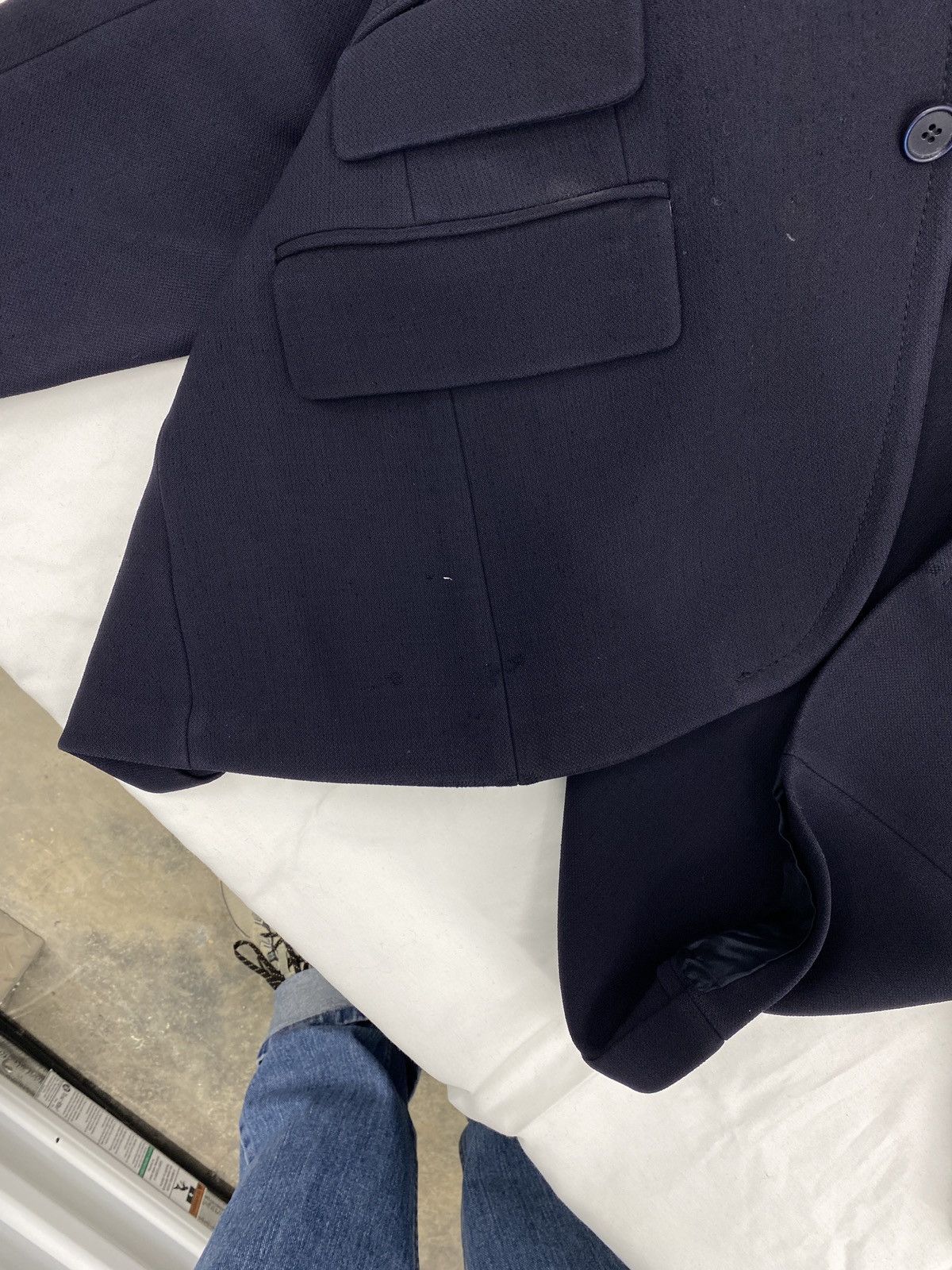 Prada Prada Navy Heavy Blazer Size 42R - 12 Thumbnail