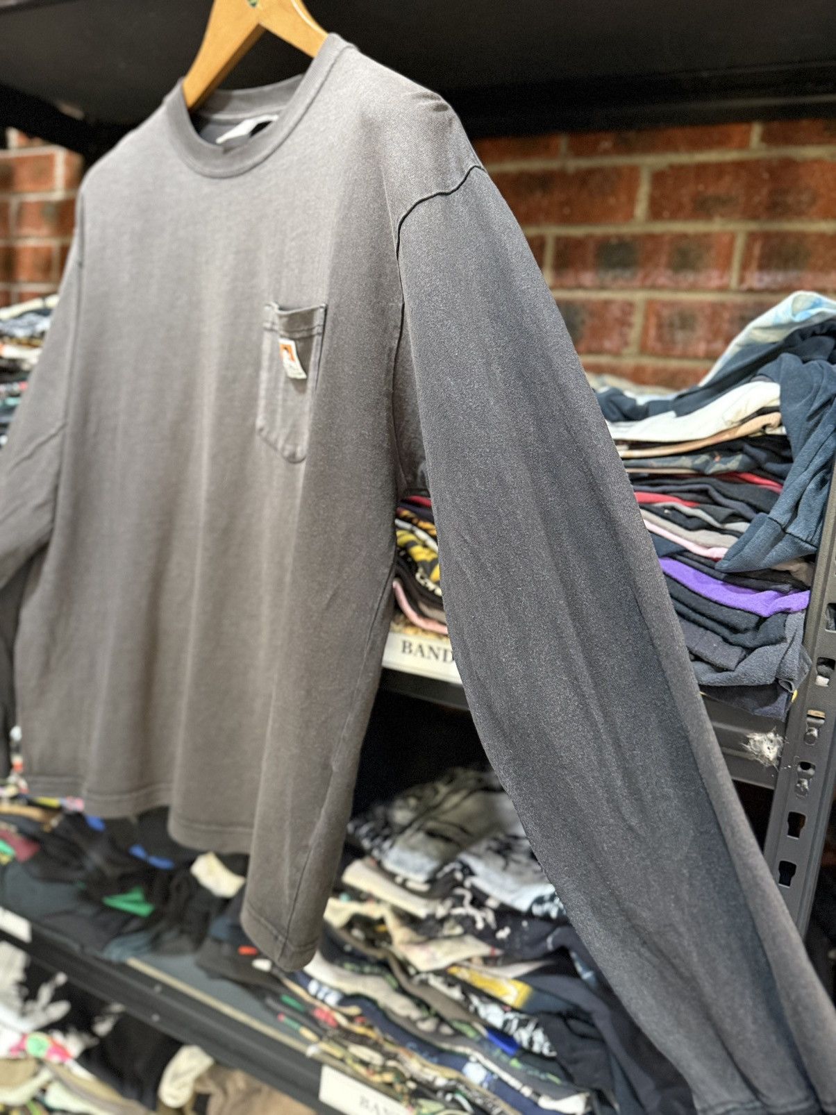 Ben Davis Thrashed Ben Davis Pocket Sun Faded Tee Size US L / EU 52-54 / 3 - 6 Thumbnail