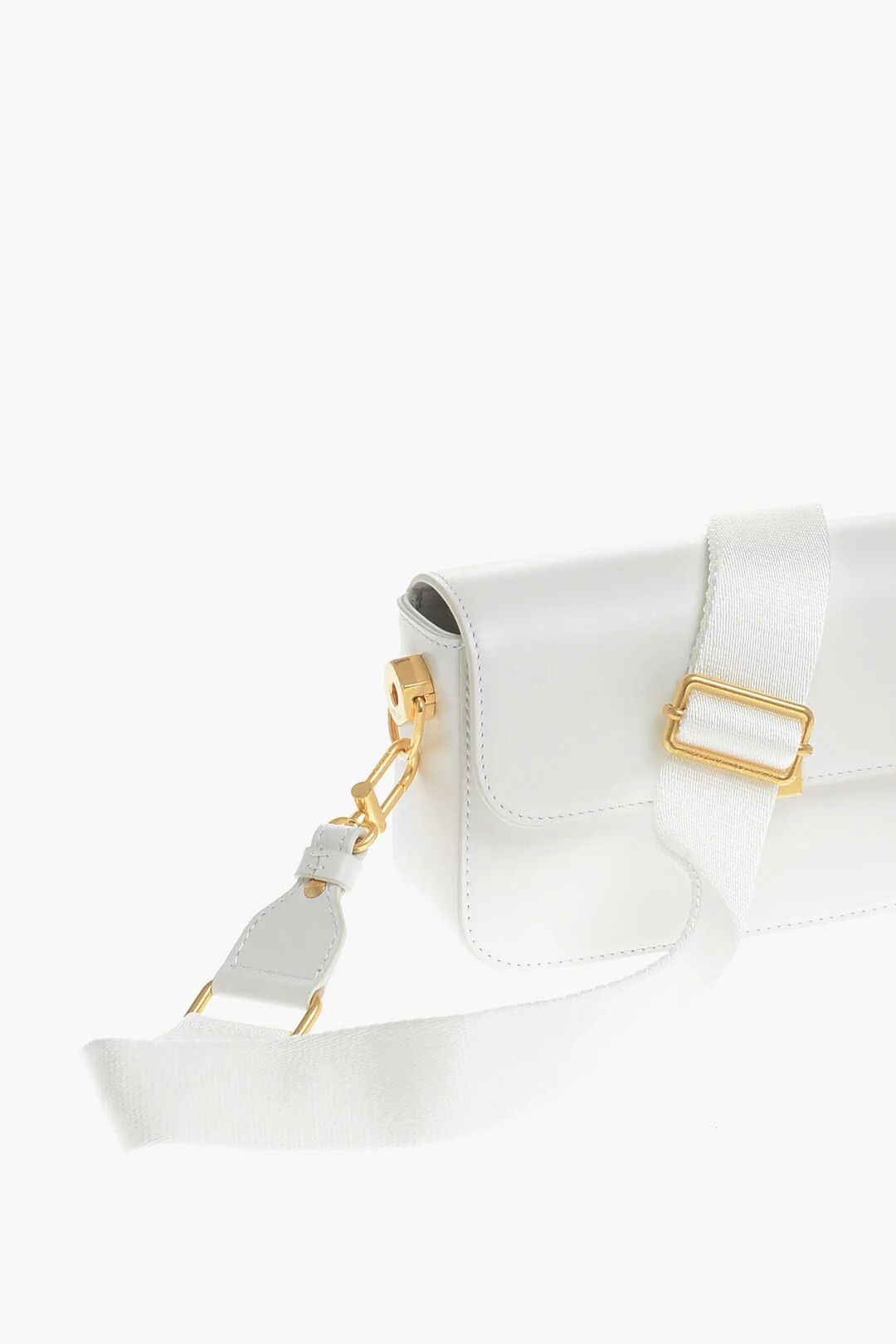 Off-White og1mm0426 Size: OS / Leather Shoulder Bag in White Size ONE SIZE - 3 Thumbnail