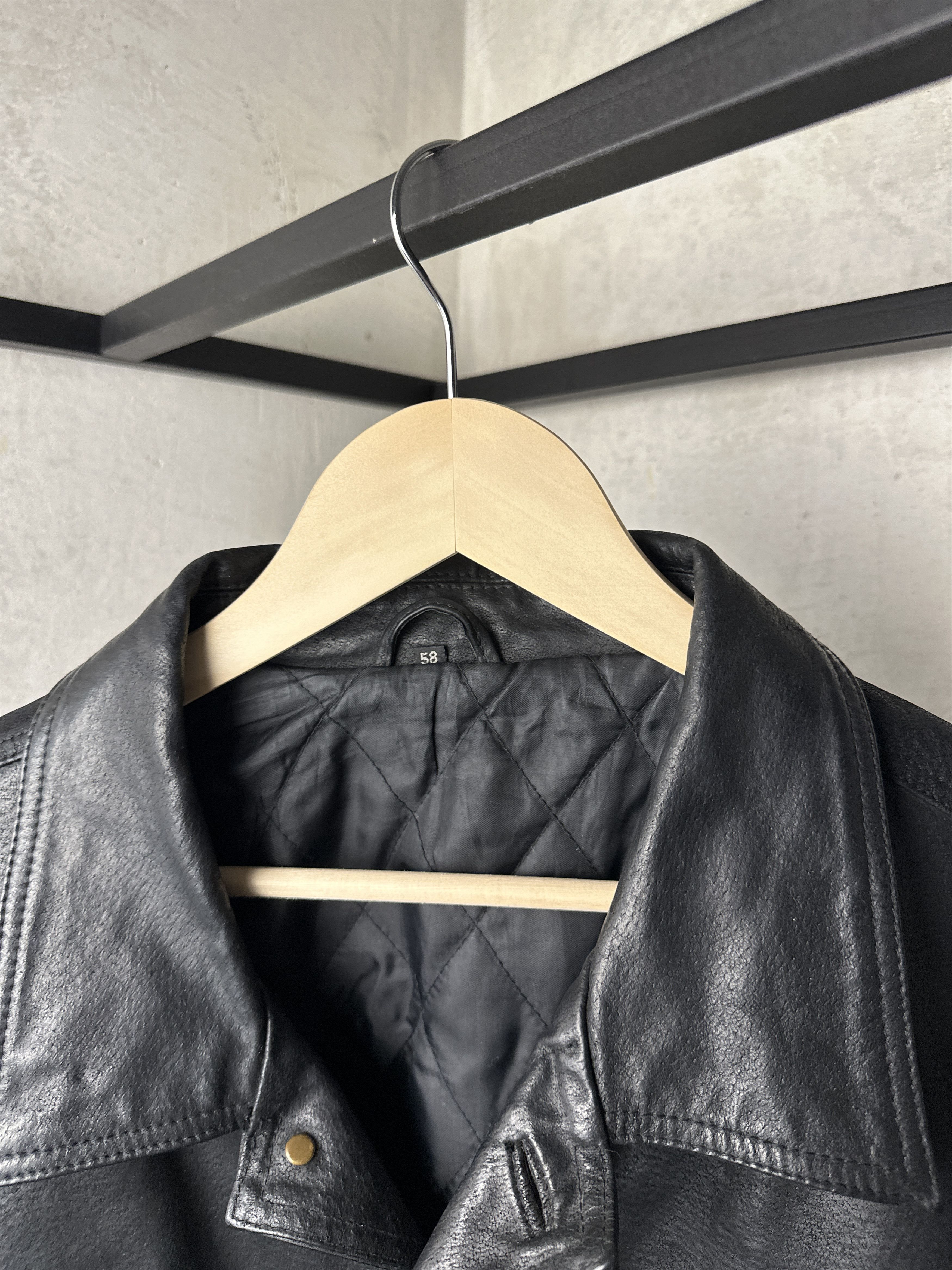 Genuine Leather Leather Western Trucker Jacket Size US XL / EU 56 / 4 - 2 Thumbnail