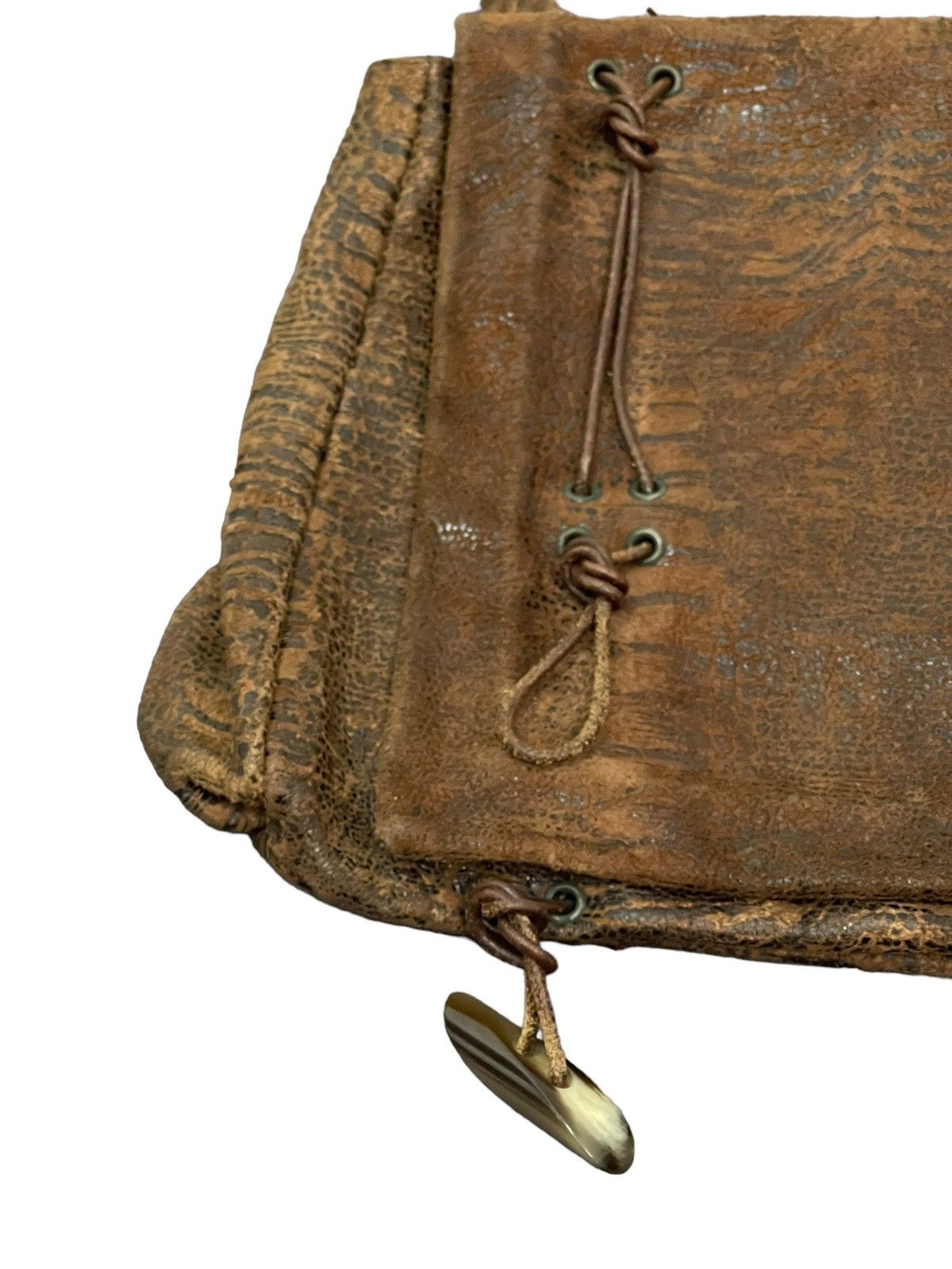 Genuine Leather Full Leather Patina Nicoli Cross Body Bag 3🟩 Size ONE SIZE - 5 Thumbnail