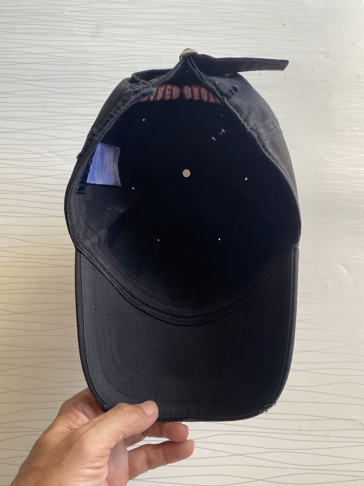 Dsquared2 Dsquared2 Distressed Fadded Cap Size ONE SIZE - 7 Thumbnail