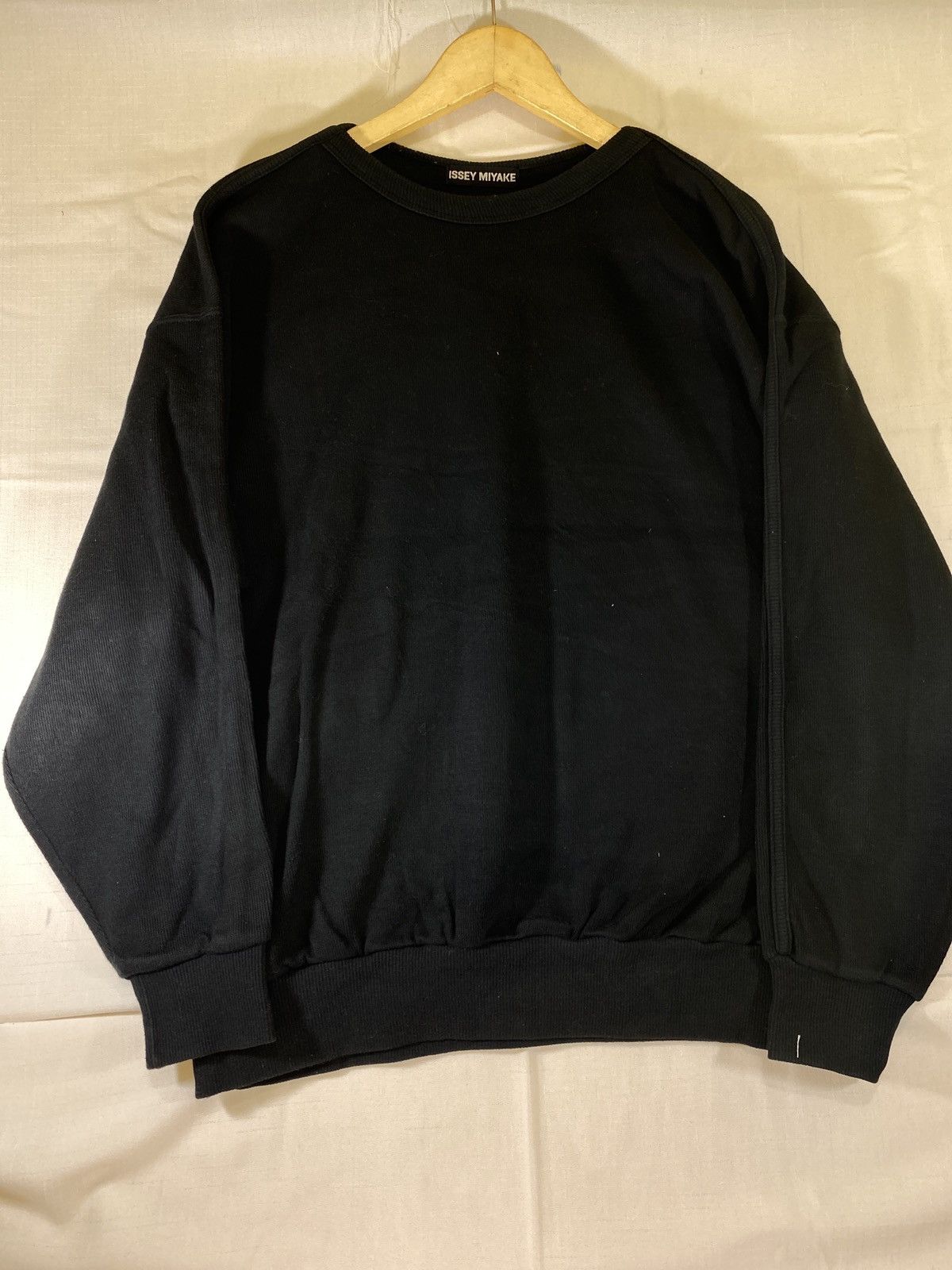 Issey Miyake spellout crewneck oversized Size US M / EU 48-50 / 2 - 2 Thumbnail