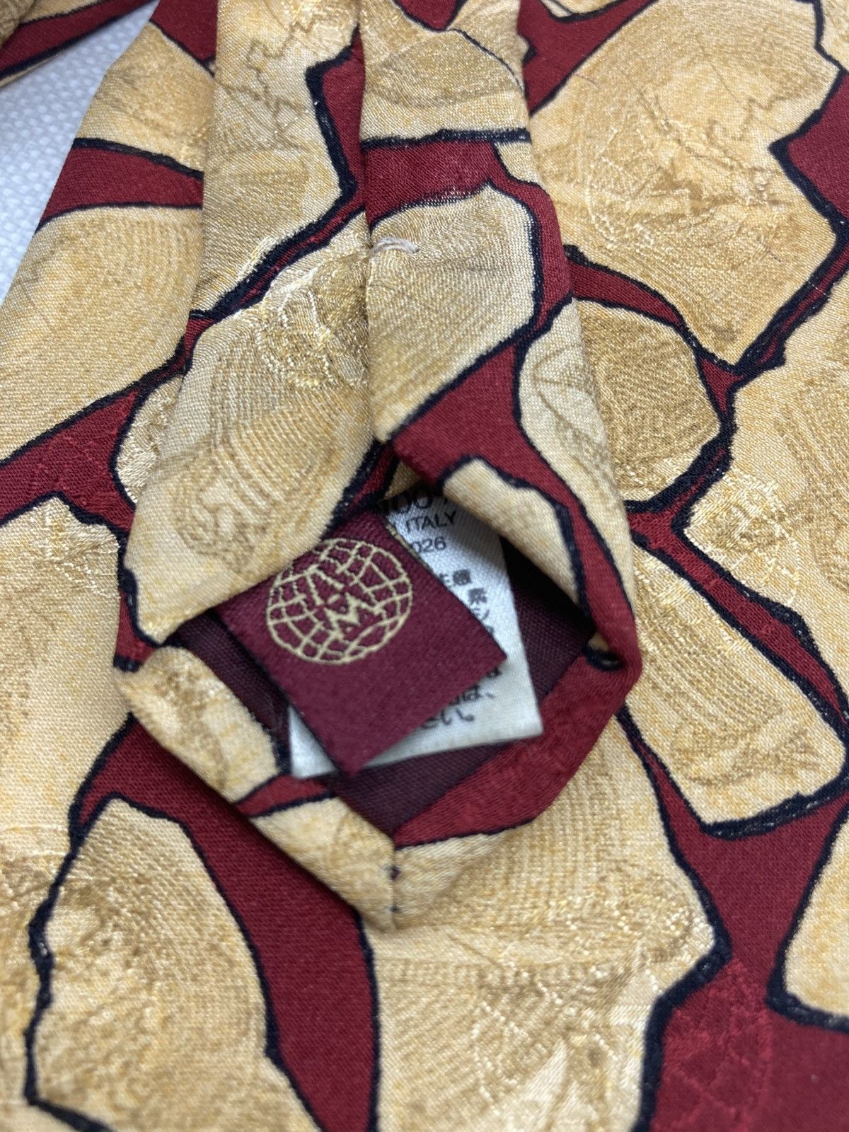 Alviero Martini Alviero Martini 1ᴬ Classe Silk Tie Size ONE SIZE - 4 Thumbnail