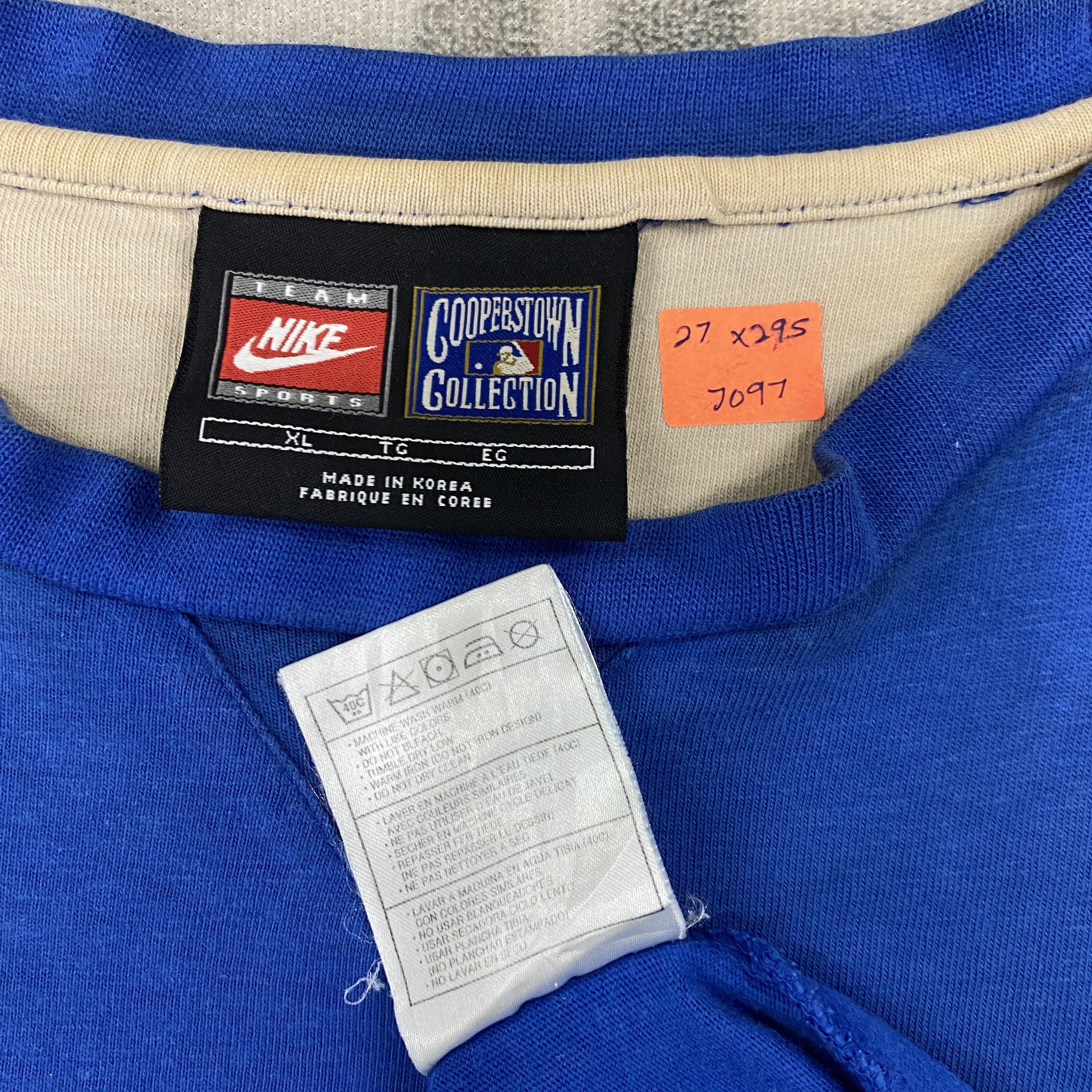 Cooperstown Collection Vintage Nike MLB "Los Angeles Dodgers" Tshirt - J097 Size US XXL / EU 58 / 5 - 5 Thumbnail