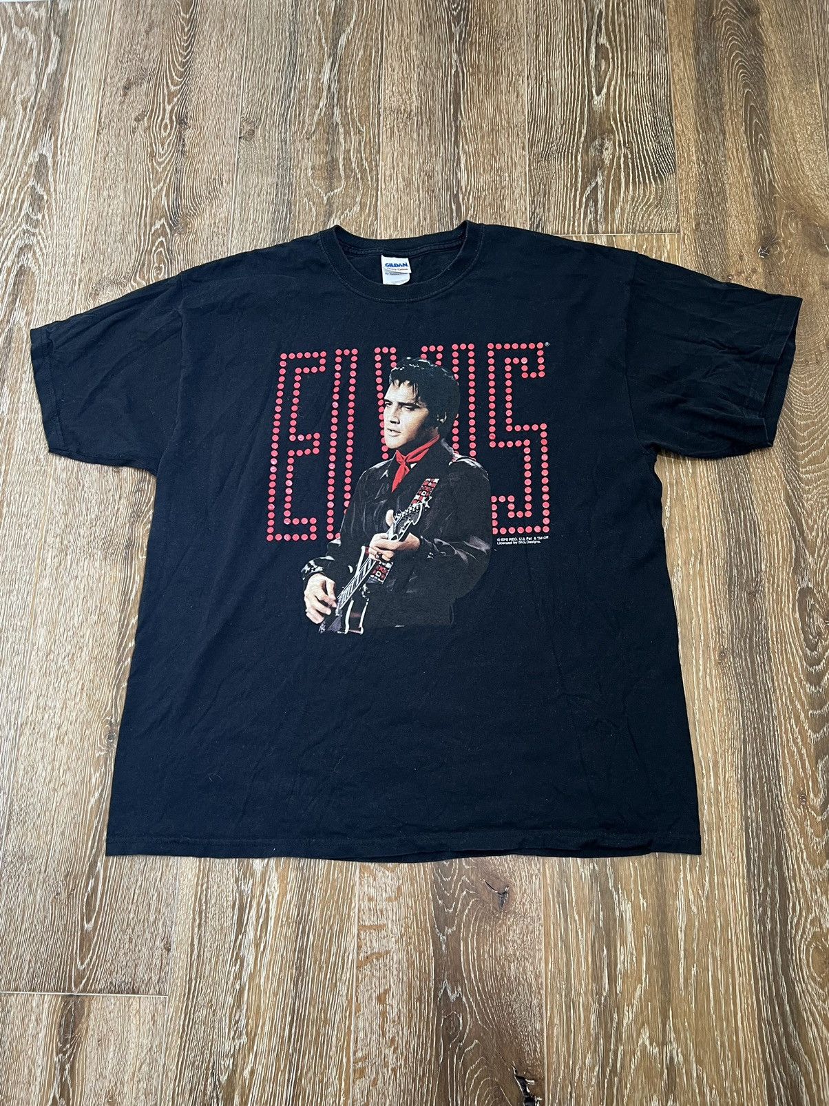 Band Tees × Vintage Elvis presley tee Size US XL / EU 56 / 4 - 1 Thumbnail