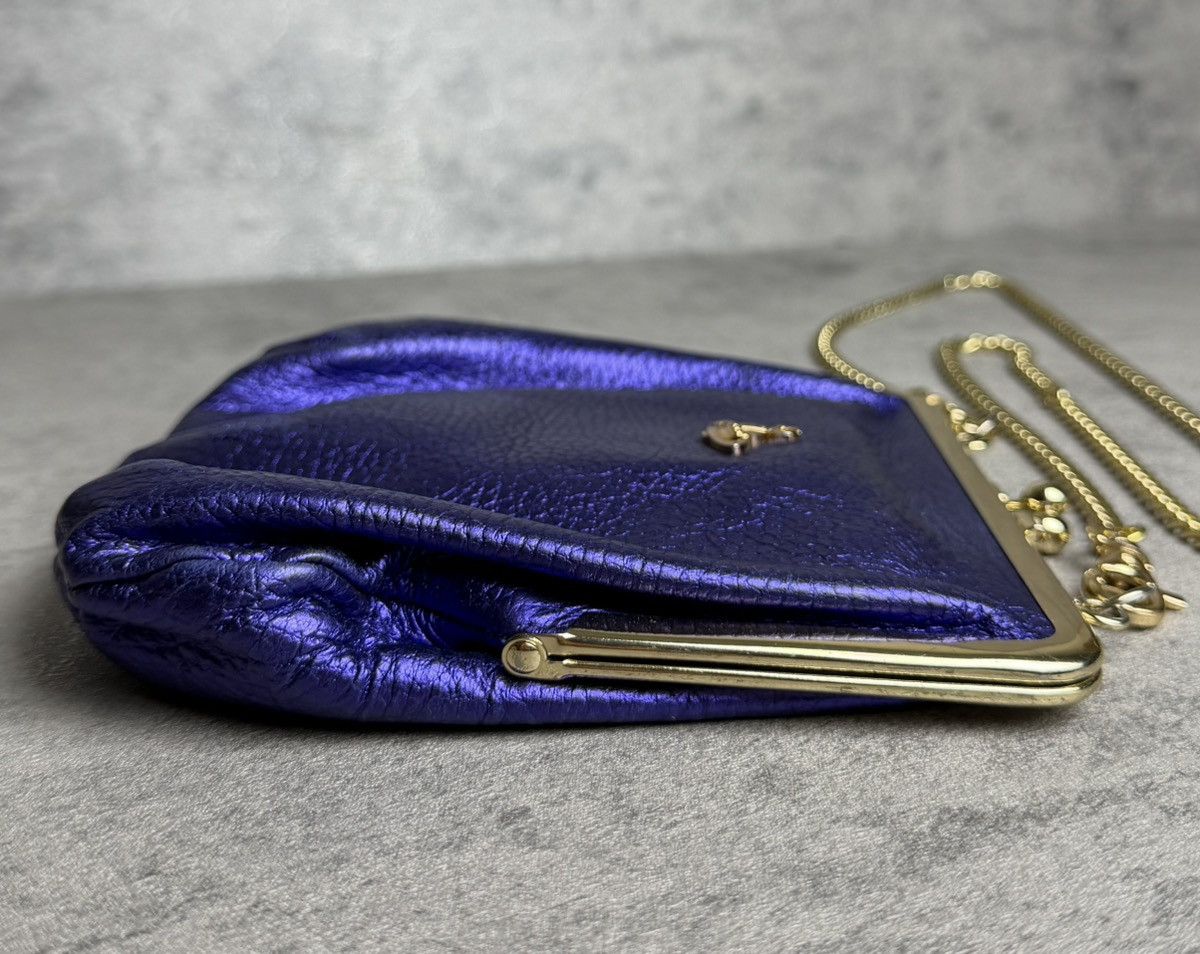 Vivienne Westwood VIVIENNE WESTWOOD - KISS LOCK GOLD CHAIN SLING BAG Size ONE SIZE - 3 Thumbnail