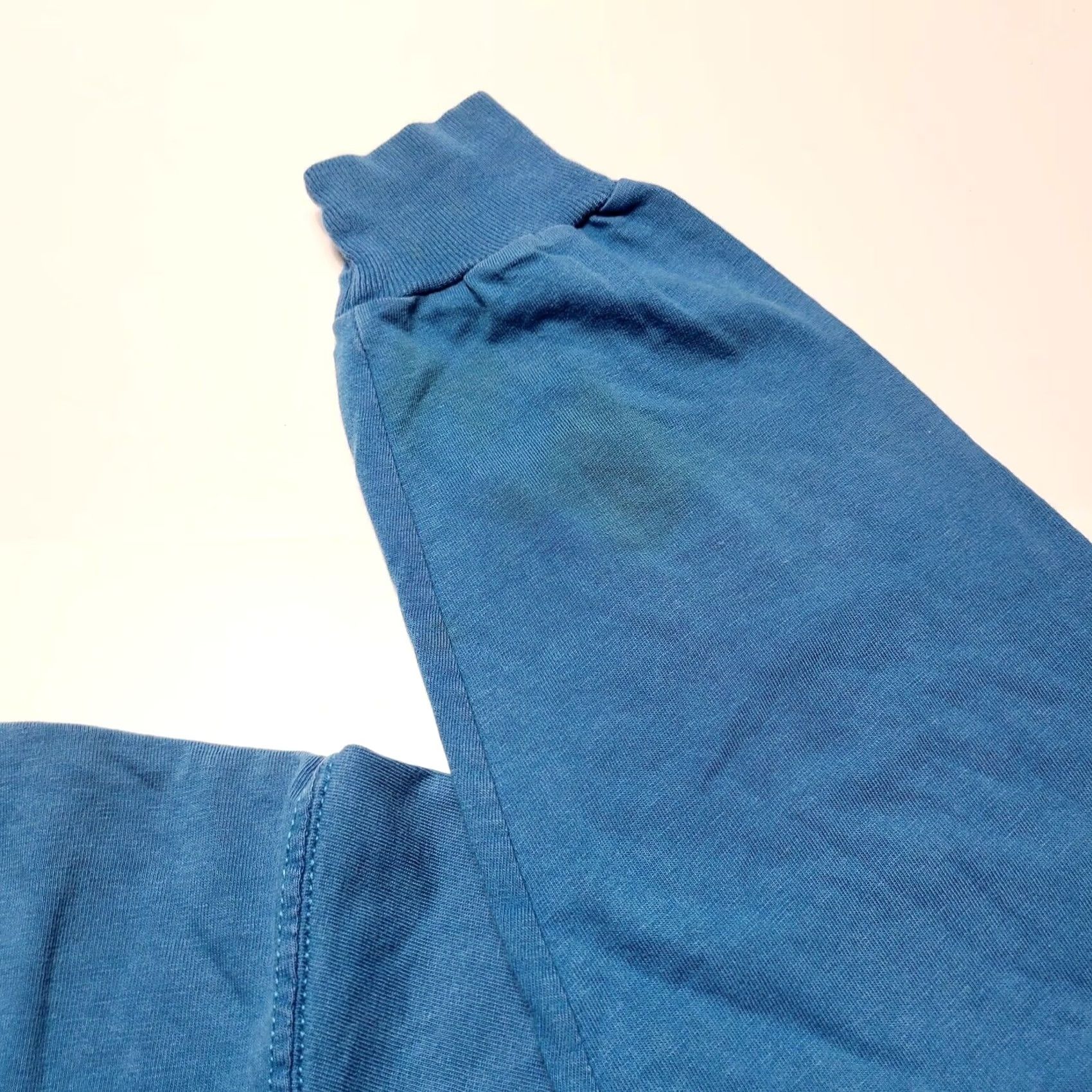Russell Athletic VINTAGE Russell Athletic Blue Long Sleeve Shirt L Men USA Made Size US L / EU 52-54 / 3 - 5 Thumbnail
