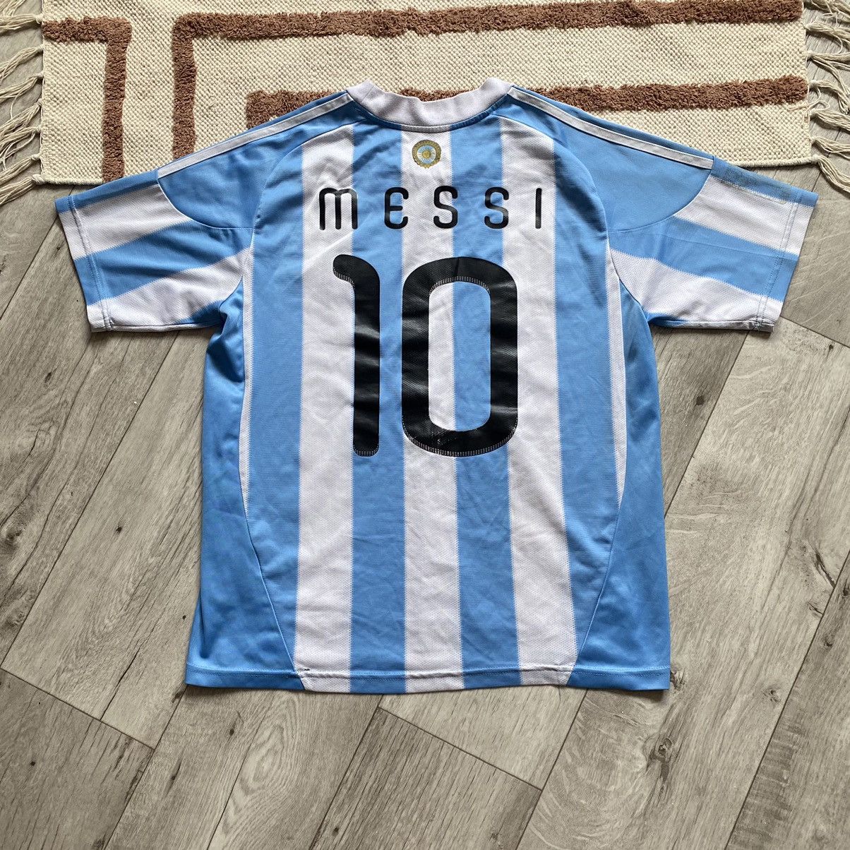 Adidas ADIDAS ARGENTINA AFA 10 MESSI Y2K JERSEY Size US L / EU 52-54 / 3 - 2 Thumbnail