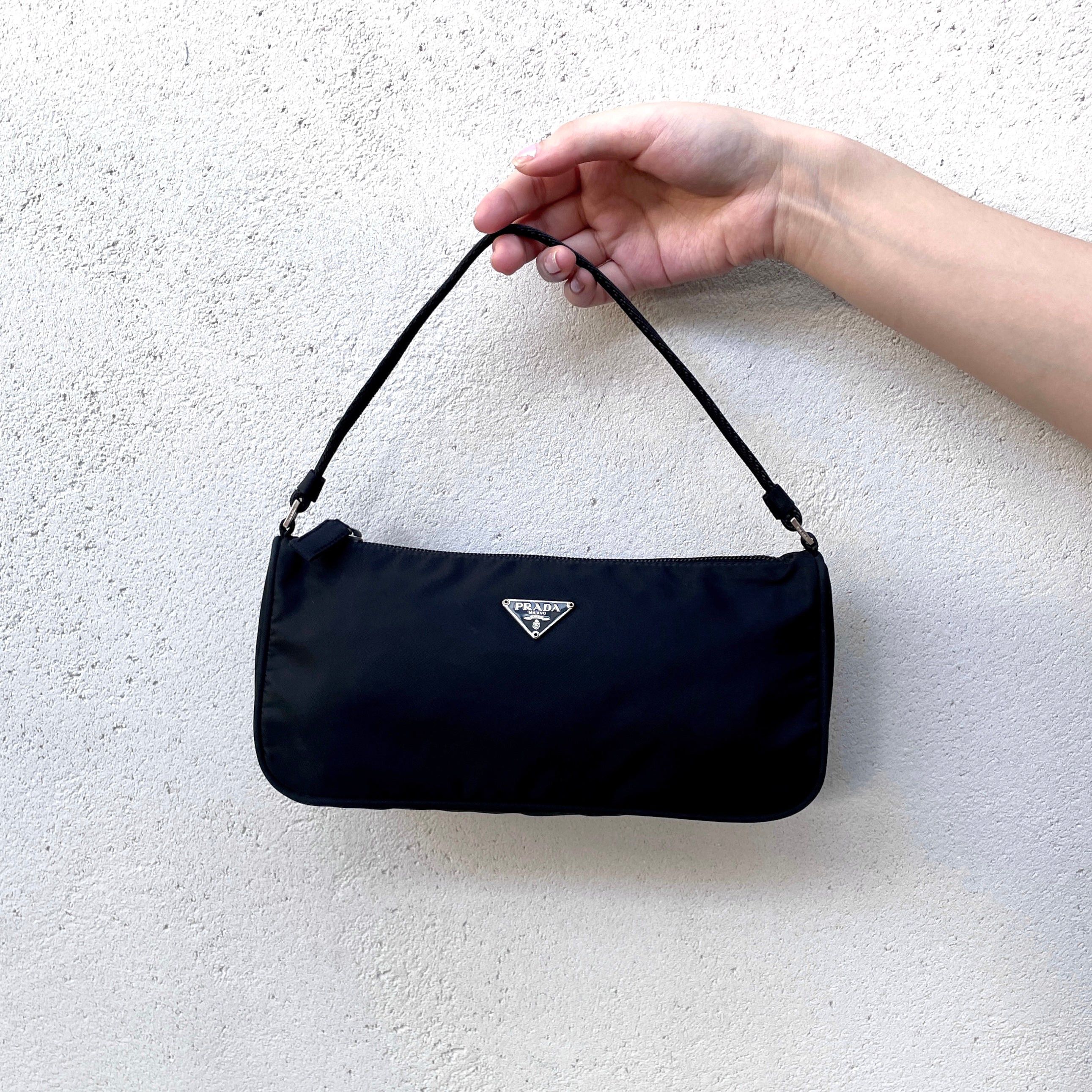 Prada Prada Triangle Logo Accessory Pouch Size ONE SIZE - 1 Thumbnail
