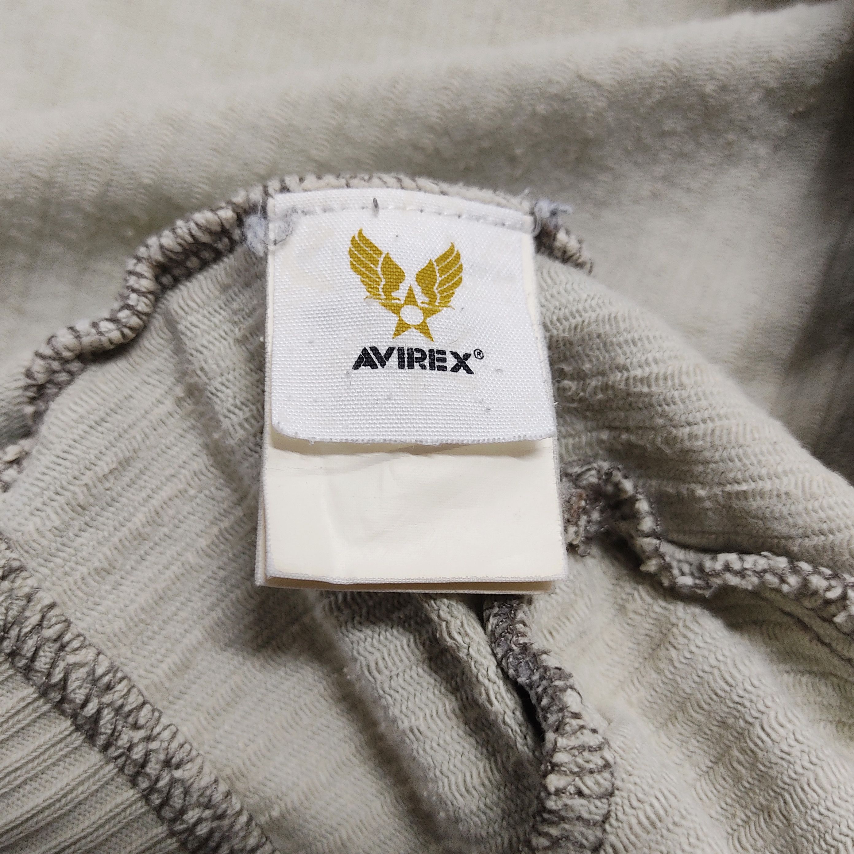 Avirex Avirex Type Military Light Grey Zipper Hooded Jacket Size US M / EU 48-50 / 2 - 11 Thumbnail