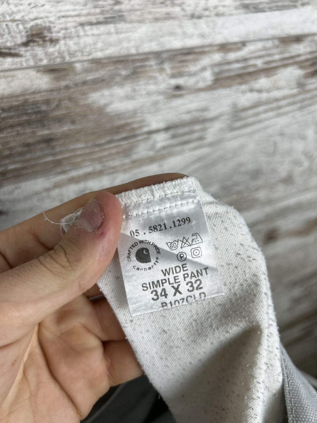 Carhartt Mens Vintage Carhartt Wip Wide Simple Pant rare y2k baggy Size US 34 / EU 50 - 16 Thumbnail