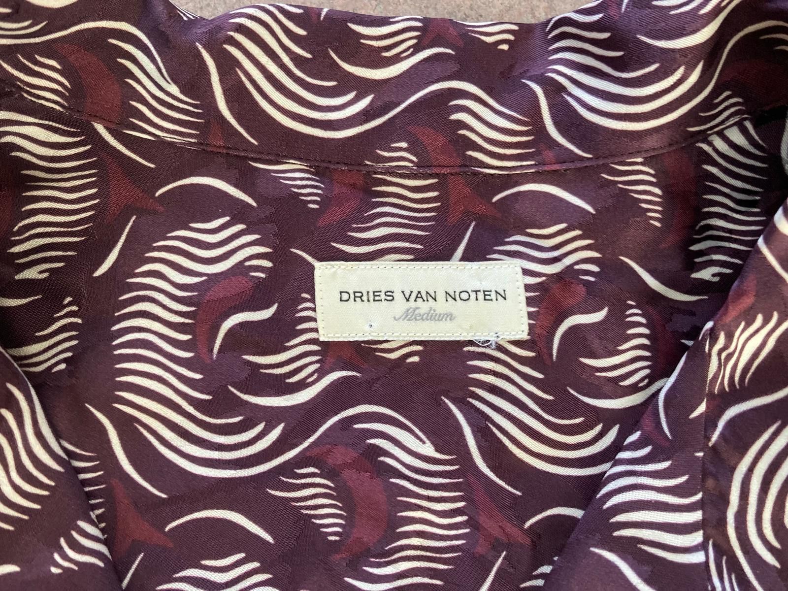Dries Van Noten Dries Van Noten Pattern Shirt Size Medium M Size US M / EU 48-50 / 2 - 5 Thumbnail