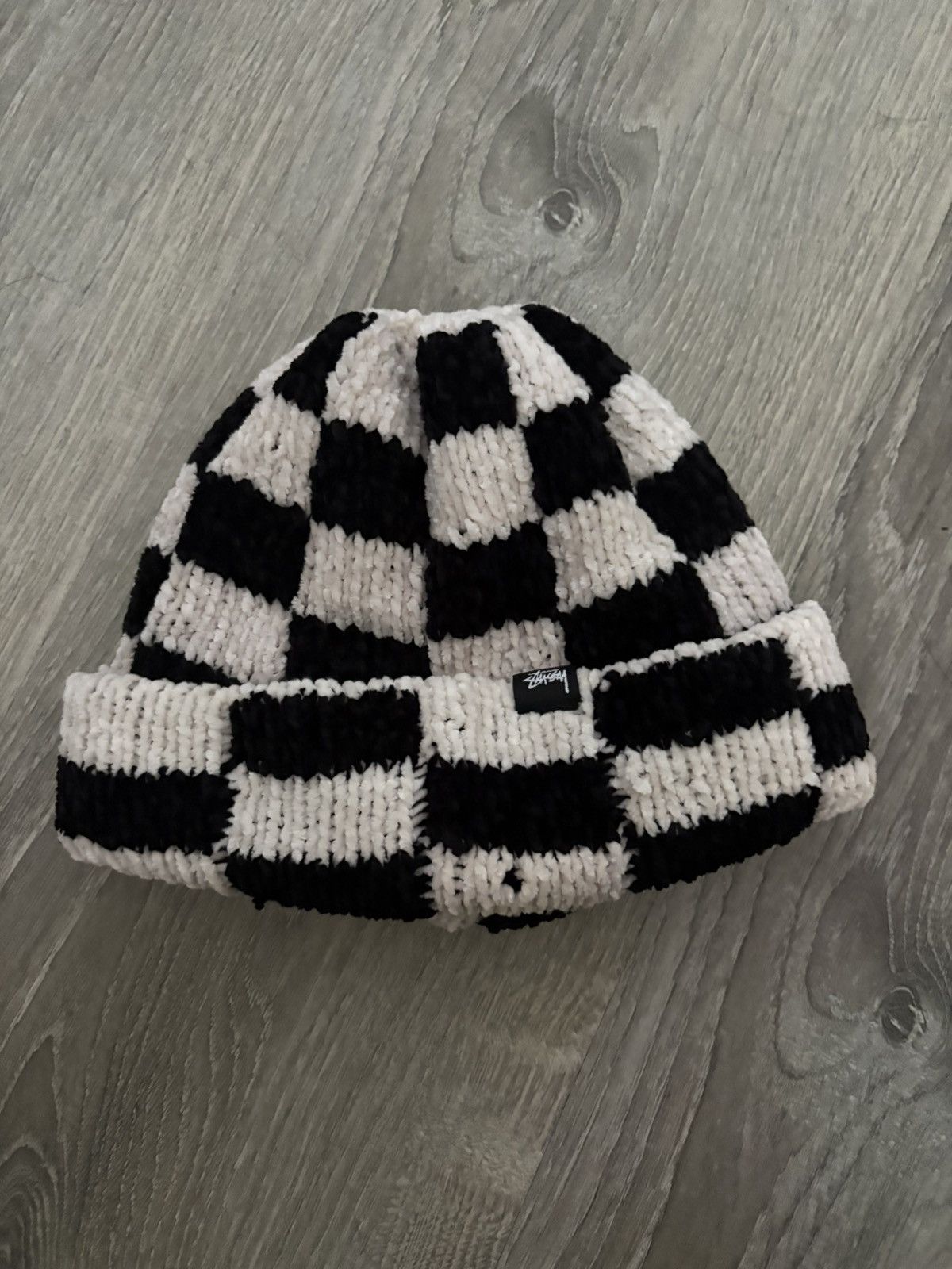 Stussy Stussy Checker Beanie Size ONE SIZE - 1 Thumbnail