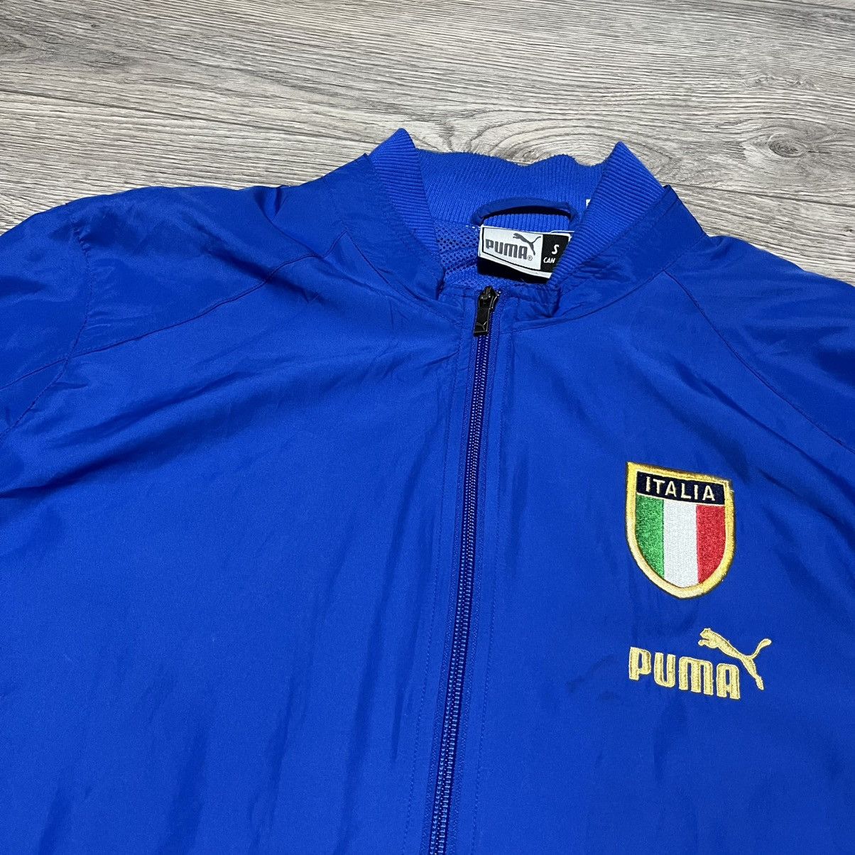 Puma Italy Puma Track Jacket Size S Full Zip vintage Size US S / EU 44-46 / 1 - 2 Thumbnail