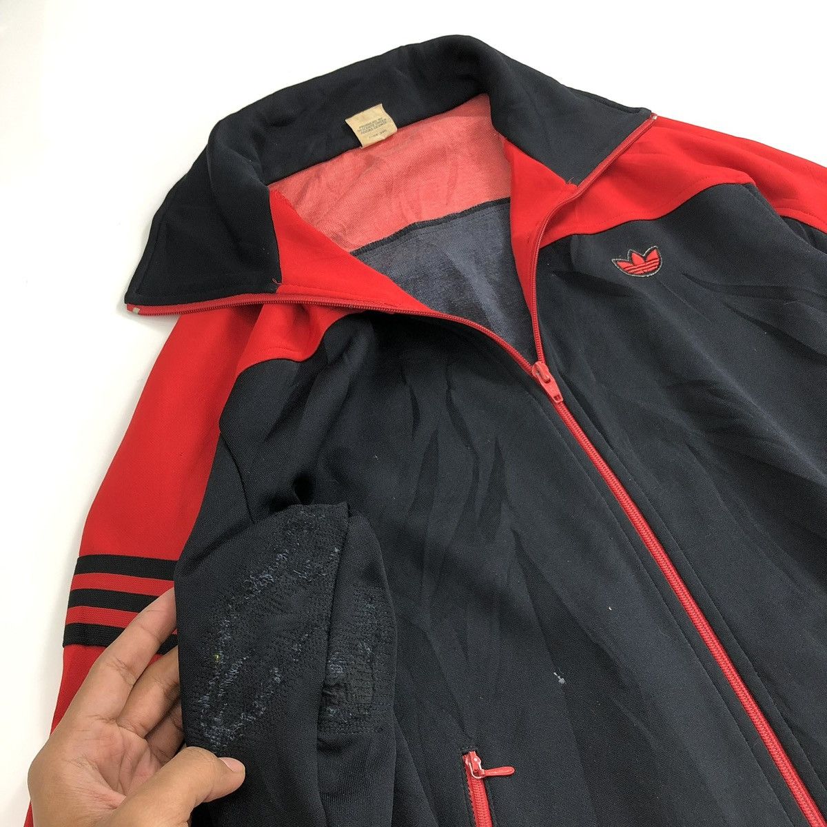 Adidas 80s Vintage Adidas Descente West Germany Japan Track Jacket Size US L / EU 52-54 / 3 - 8 Thumbnail