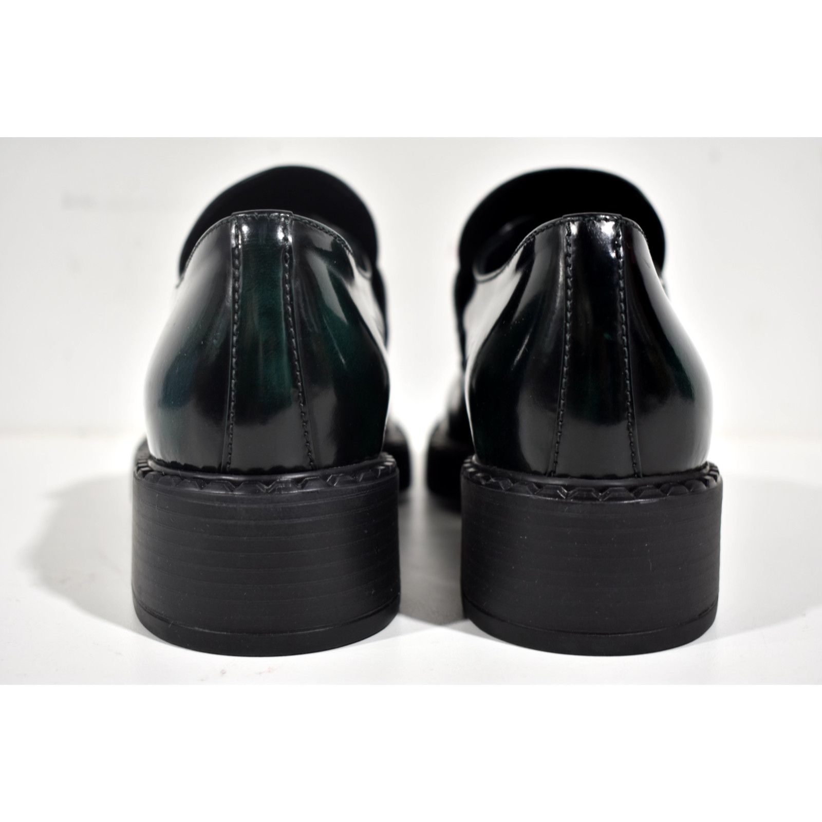 Prada Spazzolato Bosco Platform Loafer Creeper Slip On Flat 40.5 Size US 10.5 / IT 40.5 - 11 Thumbnail