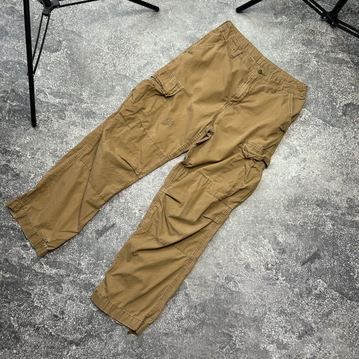 Carhartt Wip Vintage Carhartt Wip Cargo Streetwear Workwear pants Size US 32 / EU 48 - 11 Thumbnail