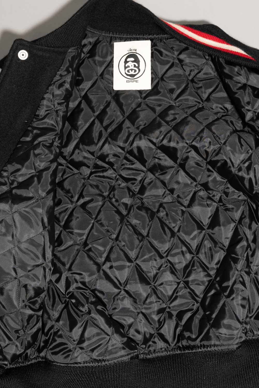 Bape × Stussy Bape x Stussy Anniversary Varsity Jacket Size US S / EU 44-46 / 1 - 11 Thumbnail