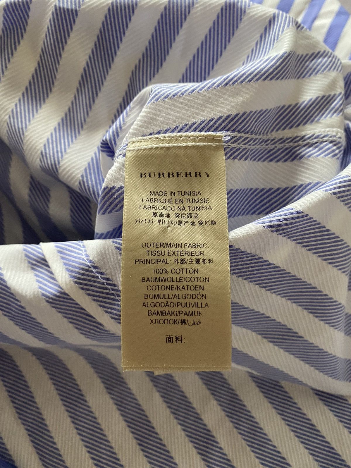 Burberry × Vintage Rare Y2K Burberry London Shirt Button Up Long sleeve Size US M / EU 48-50 / 2 - 11 Thumbnail