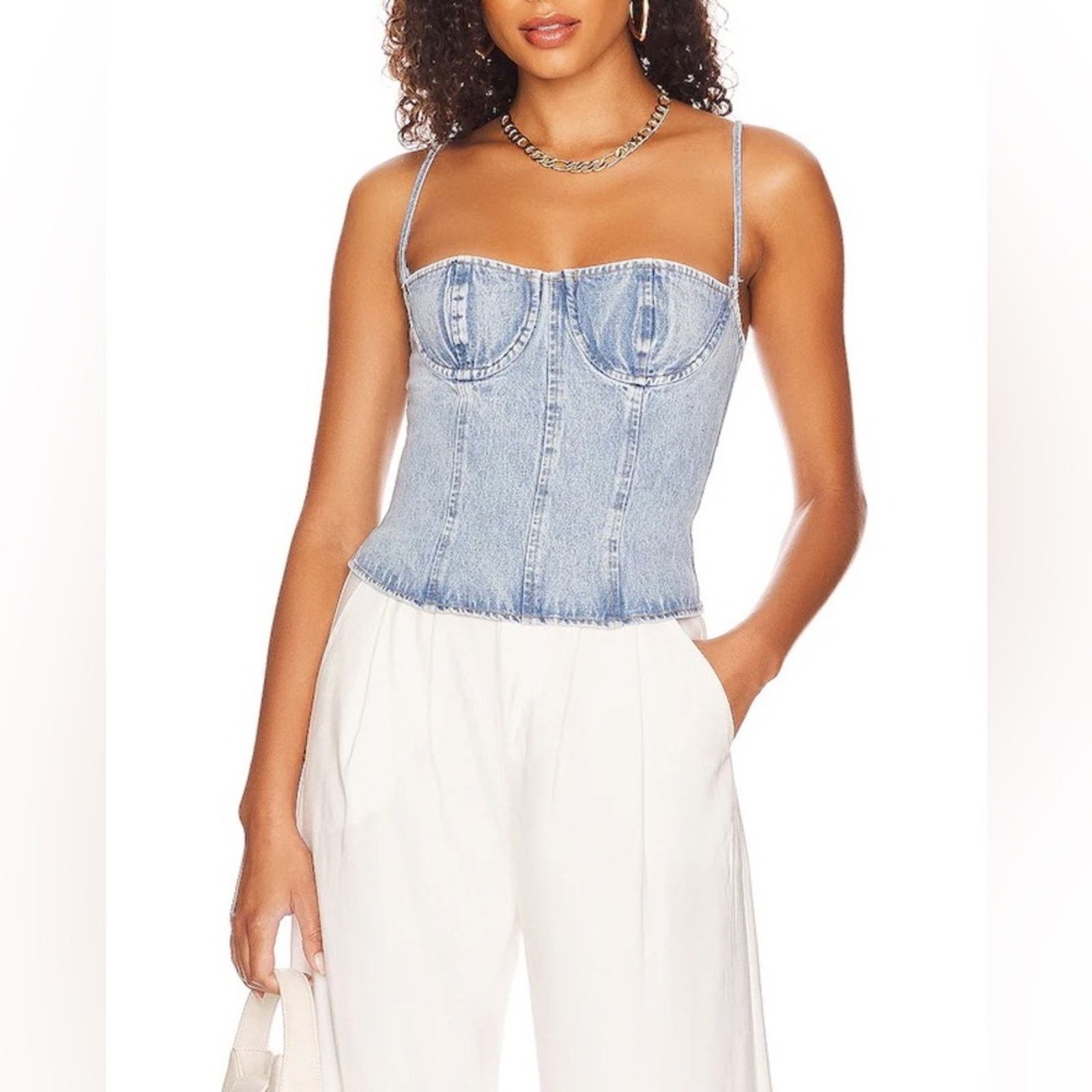 WeWoreWhat 🎉LAST PIECE 🎉WE WORE WHAT Underwire Corset Size XXS / US 00 / IT 34 - 1 Thumbnail