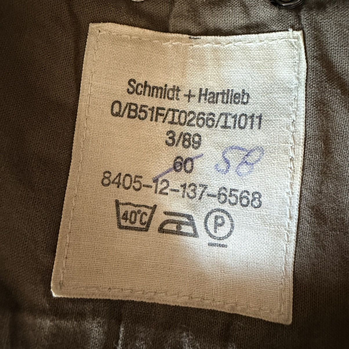 Other Vintage 1989 German Military Field Cap Schmidt & Hartlieb Size ONE SIZE - 11 Thumbnail