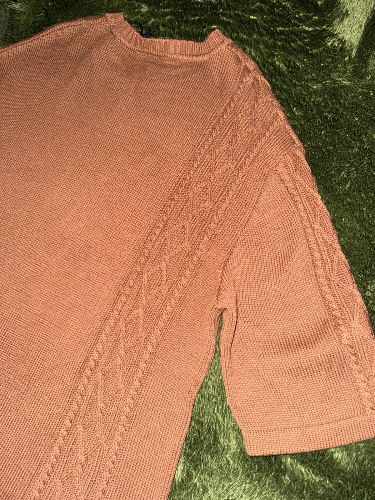 Pleasures [L] Pleasures oversized fit mock neck knit wear T-shirts Size US L / EU 52-54 / 3 - 10 Thumbnail